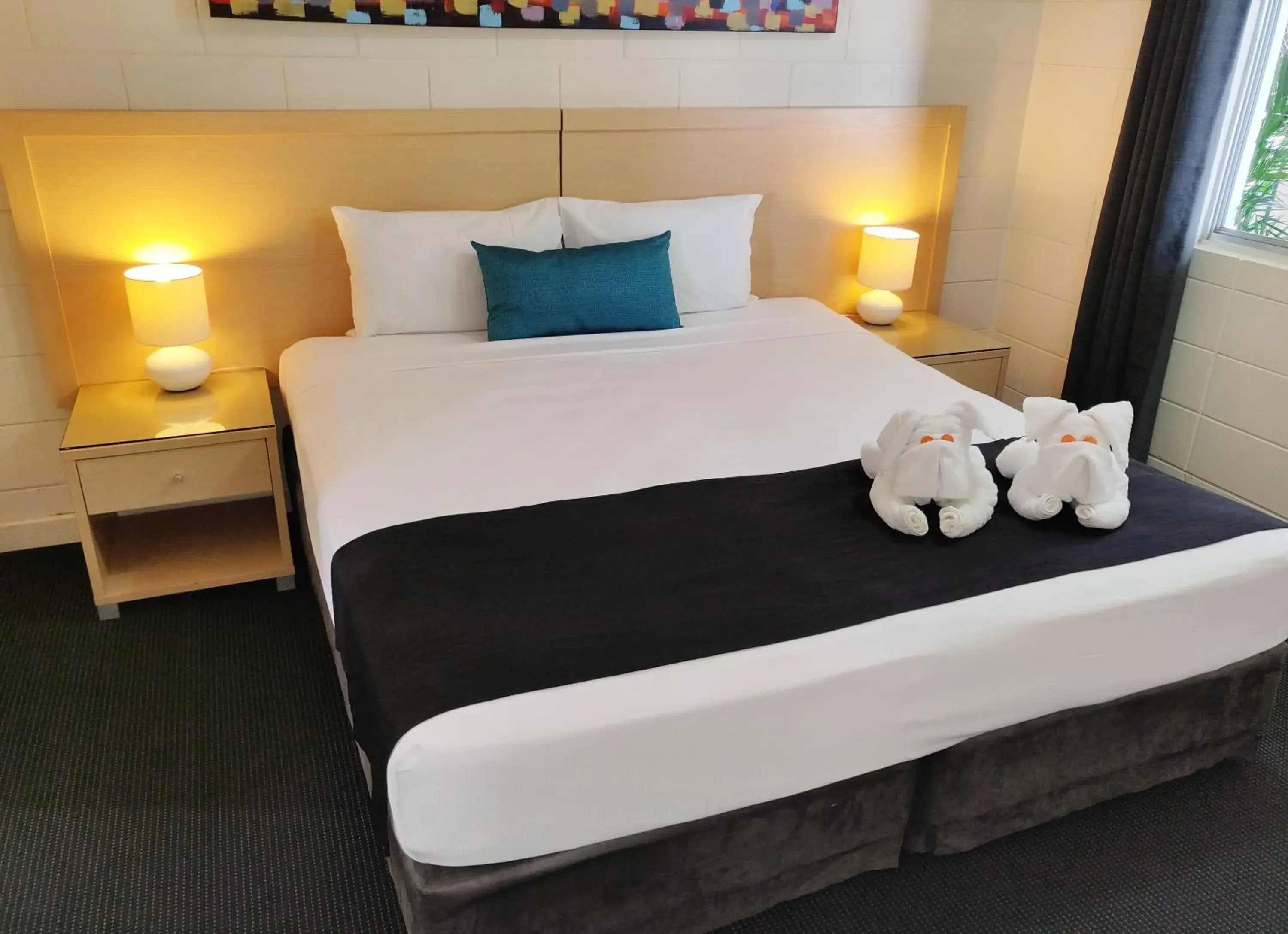 Bed in Coconut Grove Holiday Apartments Bed in Coconut Grove Holiday Apartments