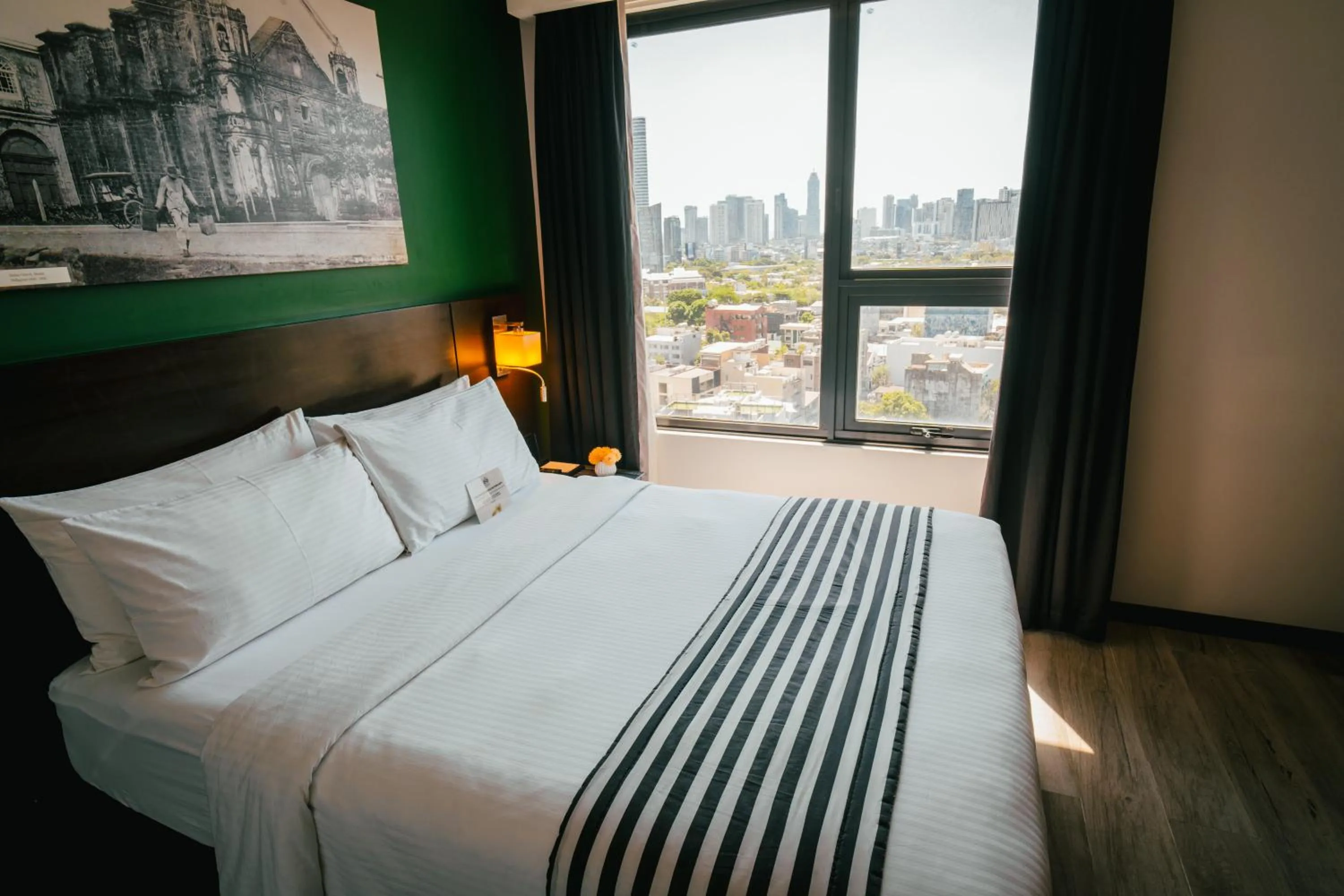 View (from property/room), Bed in 1898 Hotel Colonia En Las Filipinas