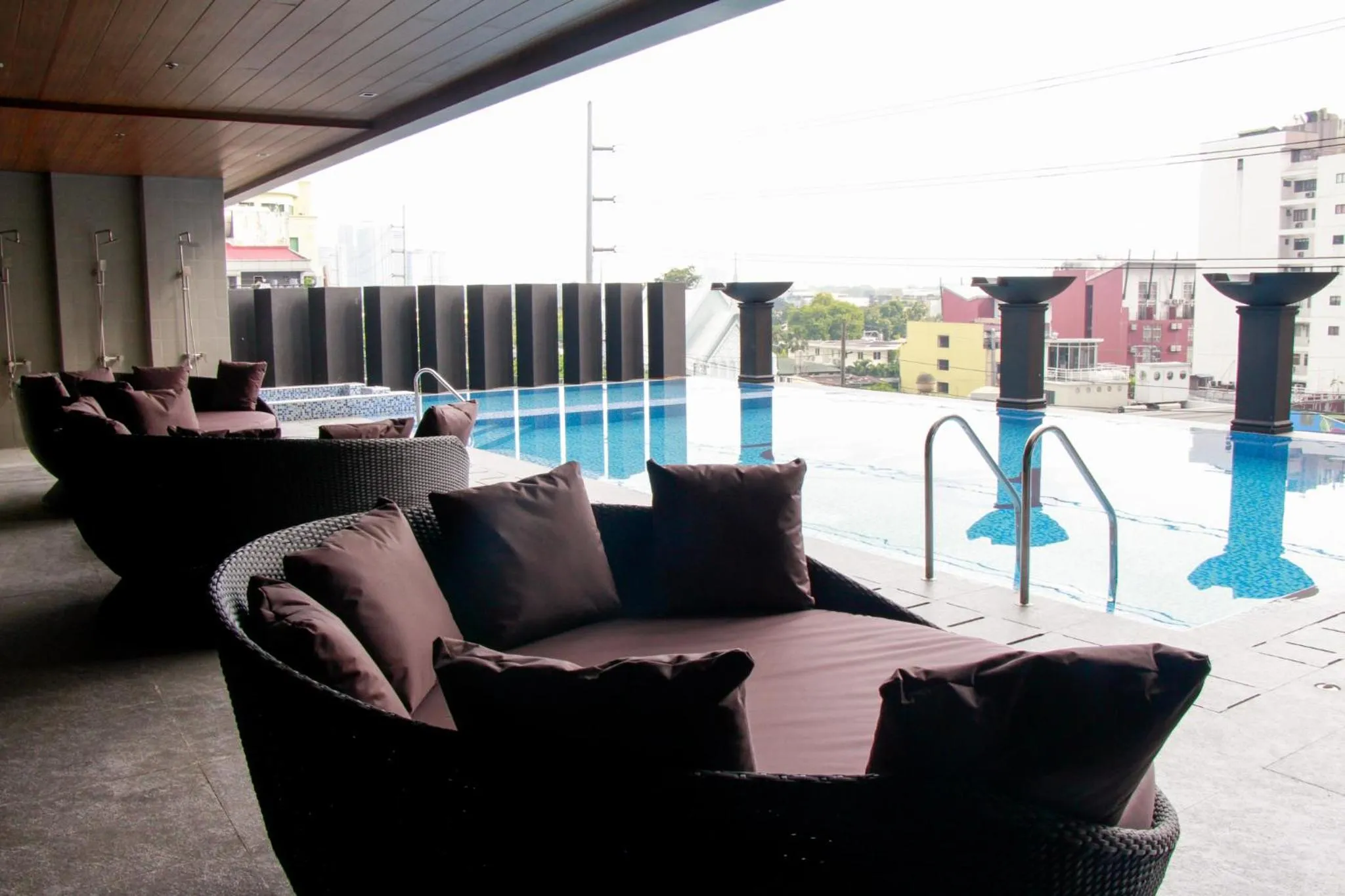 Swimming pool in 1898 Hotel Colonia En Las Filipinas