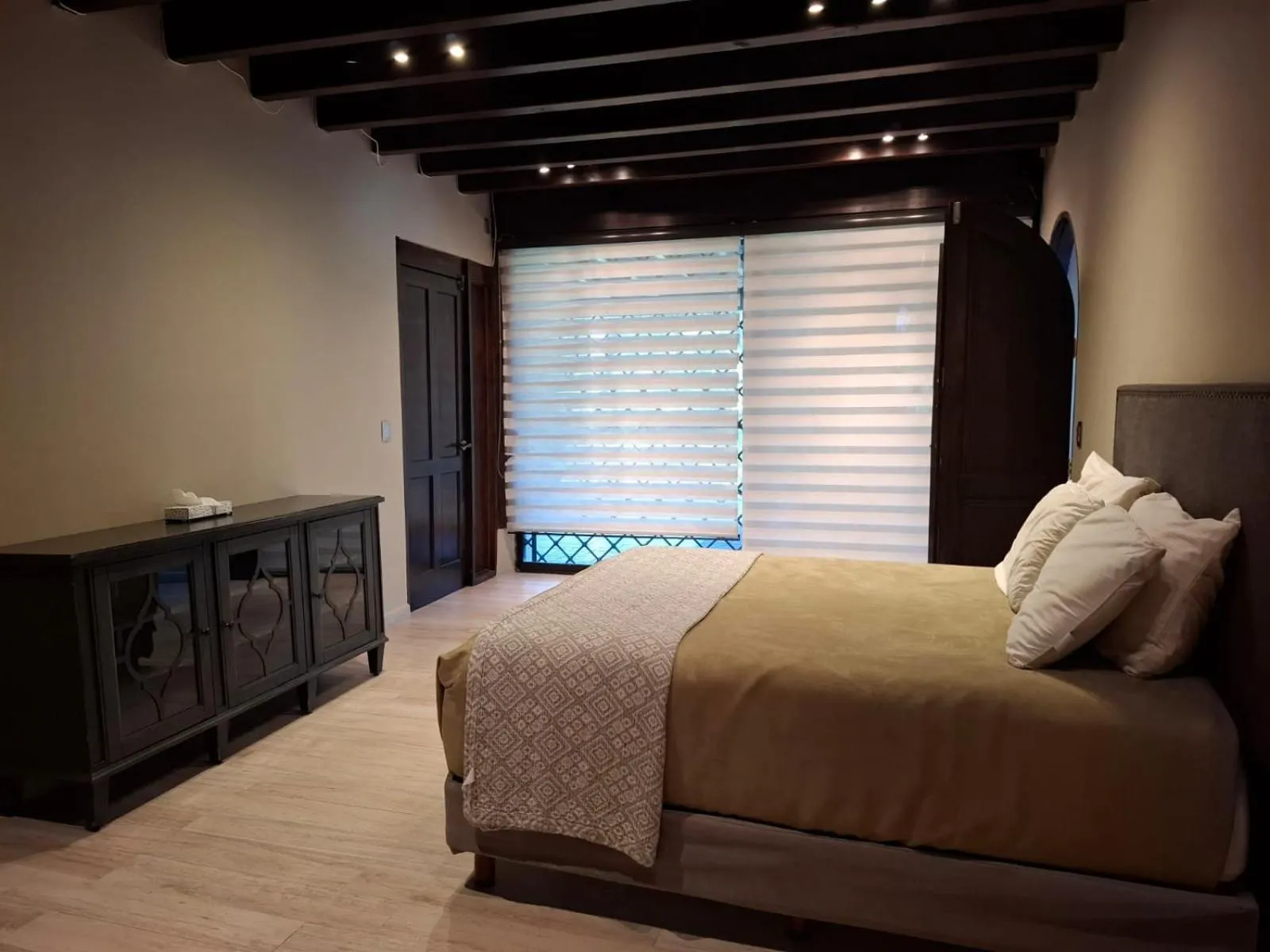 Bed in Loto Azul Resort & Spa