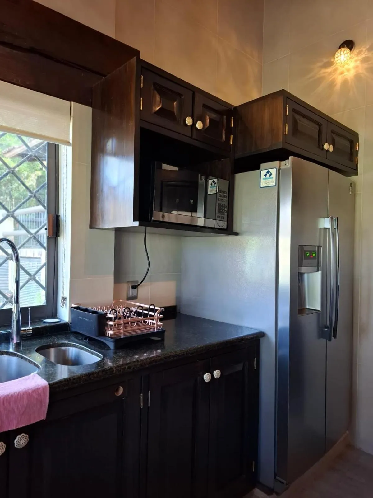 Kitchen or kitchenette in Loto Azul Resort & Spa