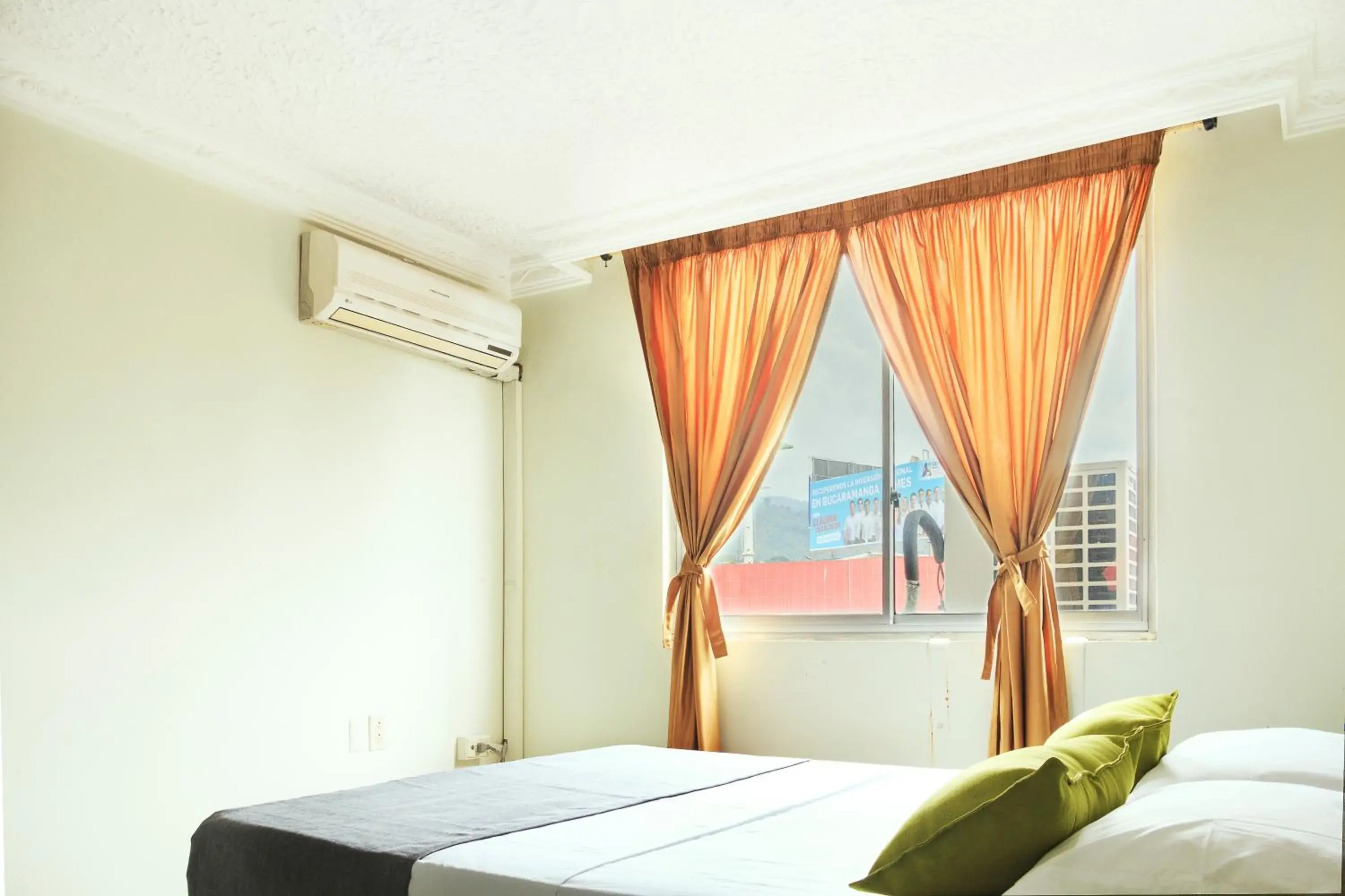 Bed in Ayenda 1506 La Puerta del Sol Bed in Ayenda 1506 La Puerta del Sol