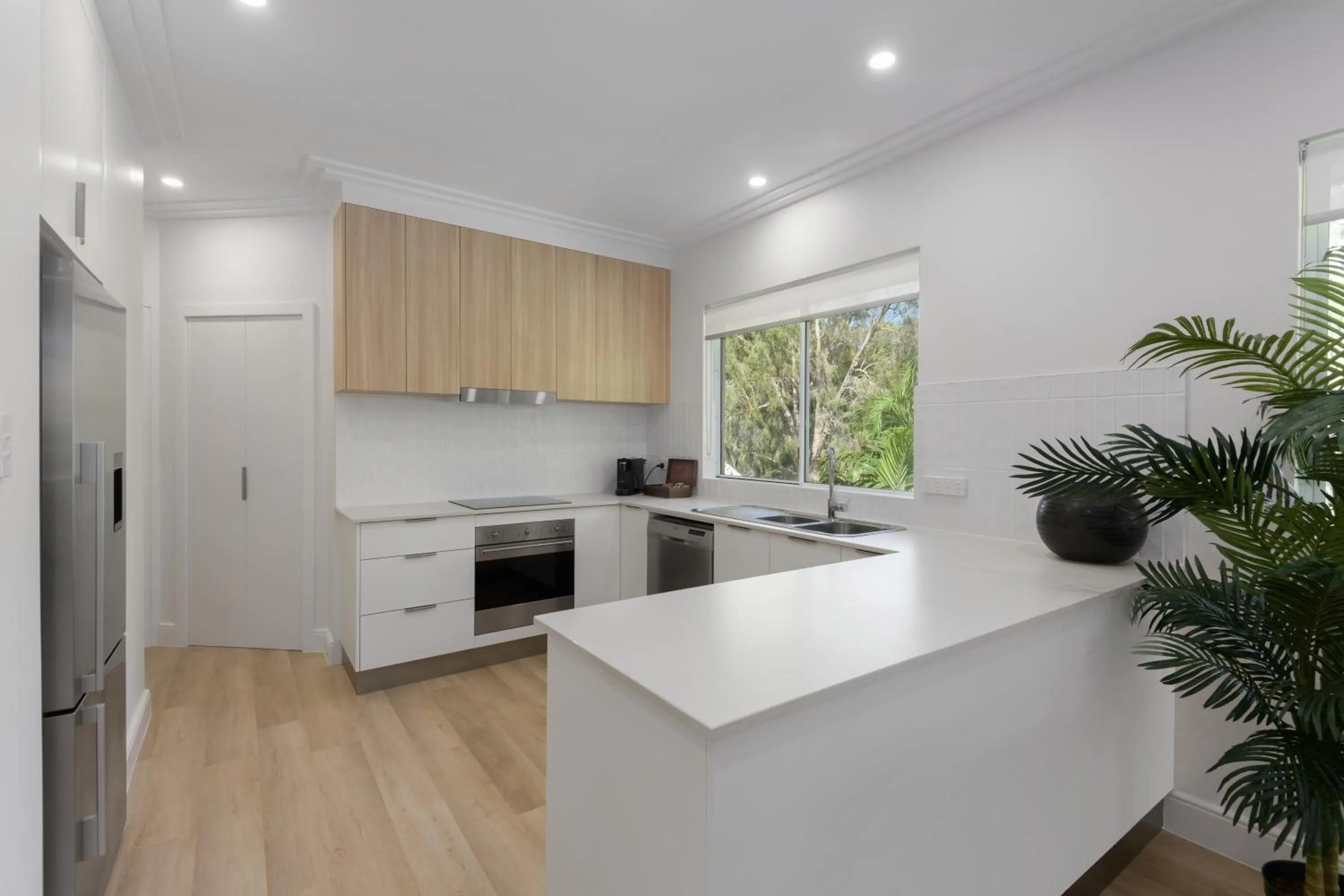 kitchen in Mandalay Luxury Beachfront Apartments