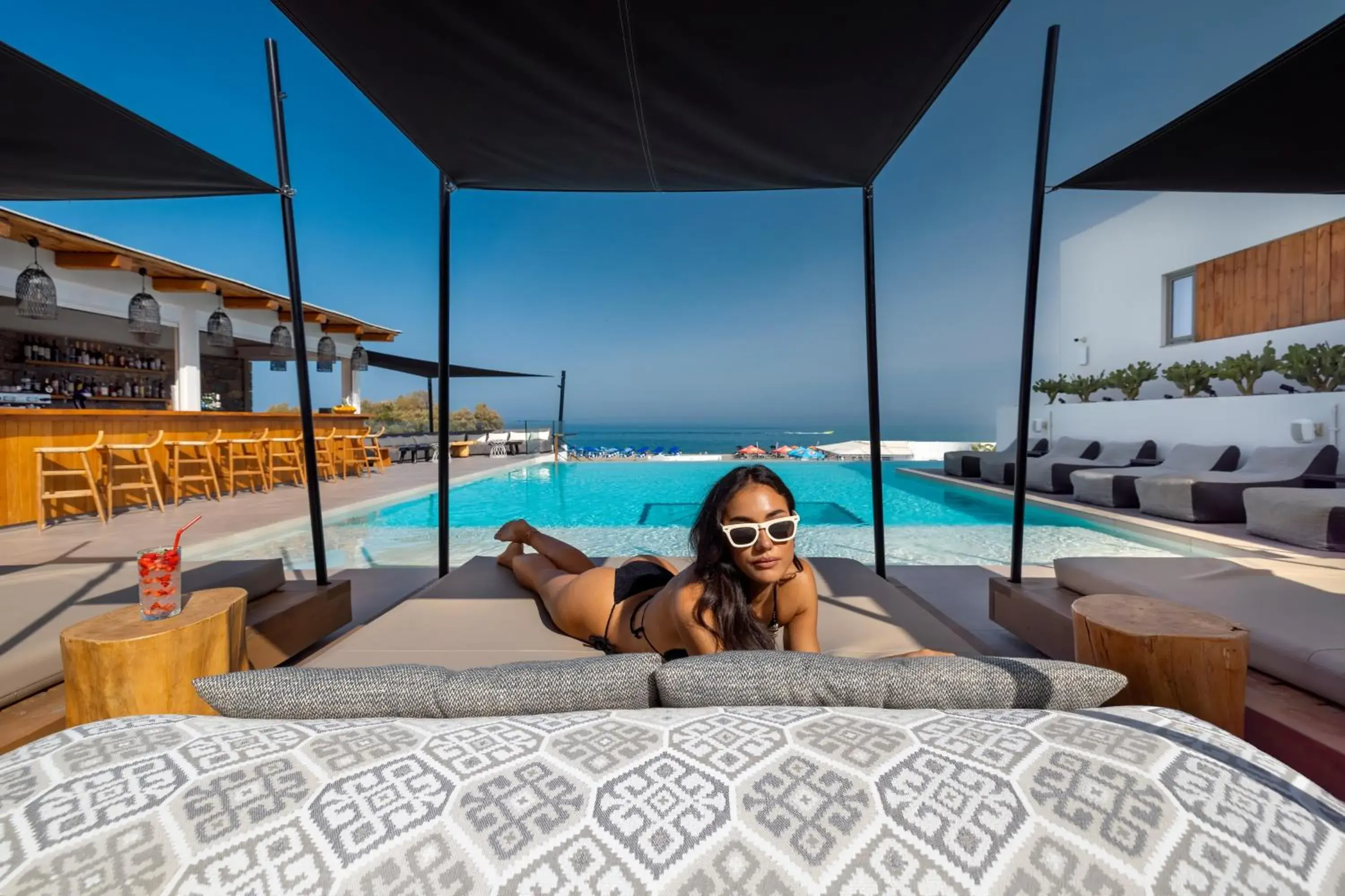 Swimming pool in Atermono Boutique Resort & Spa Swimming pool in Atermono Boutique Resort & Spa