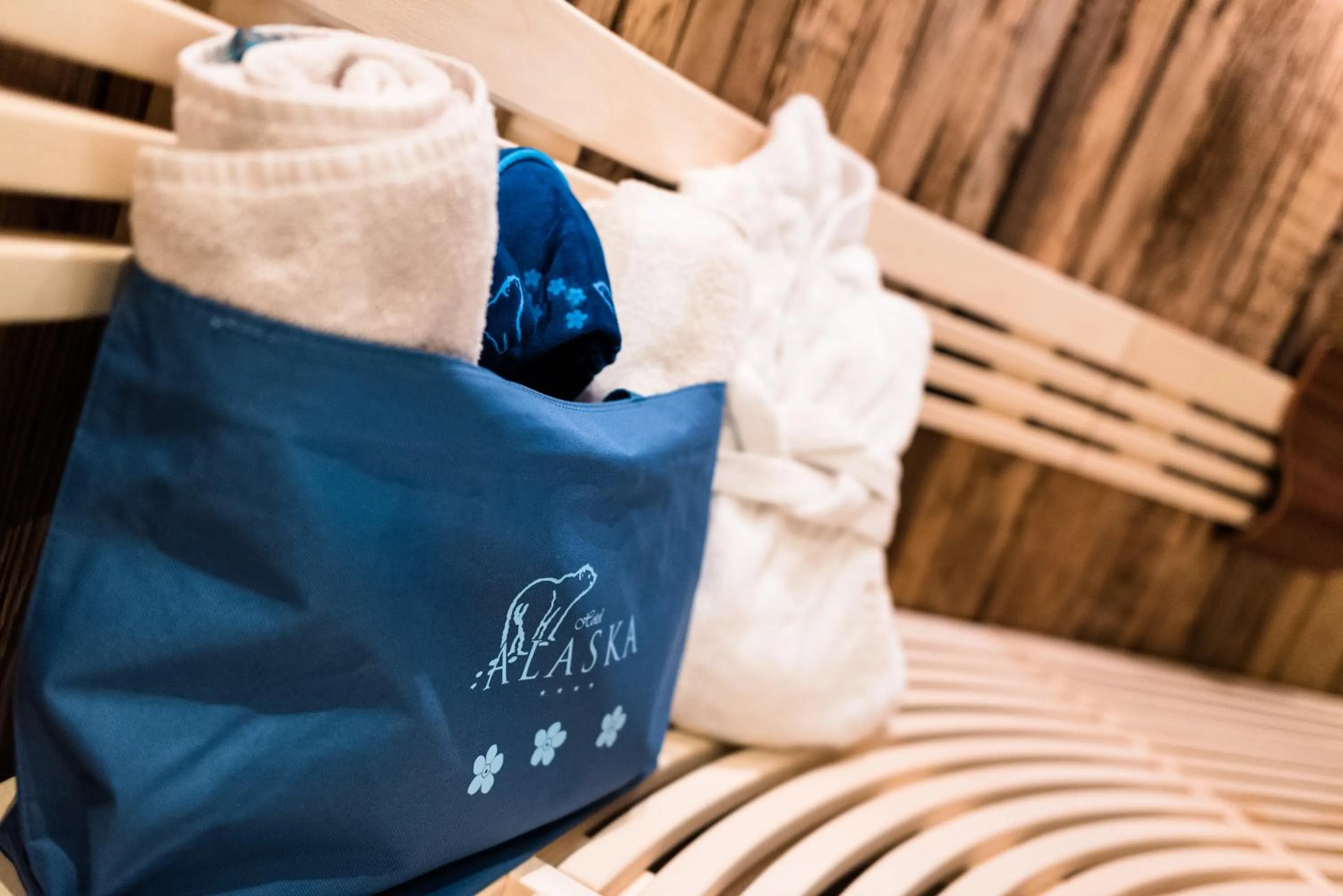 Sauna in Hotel Alaska