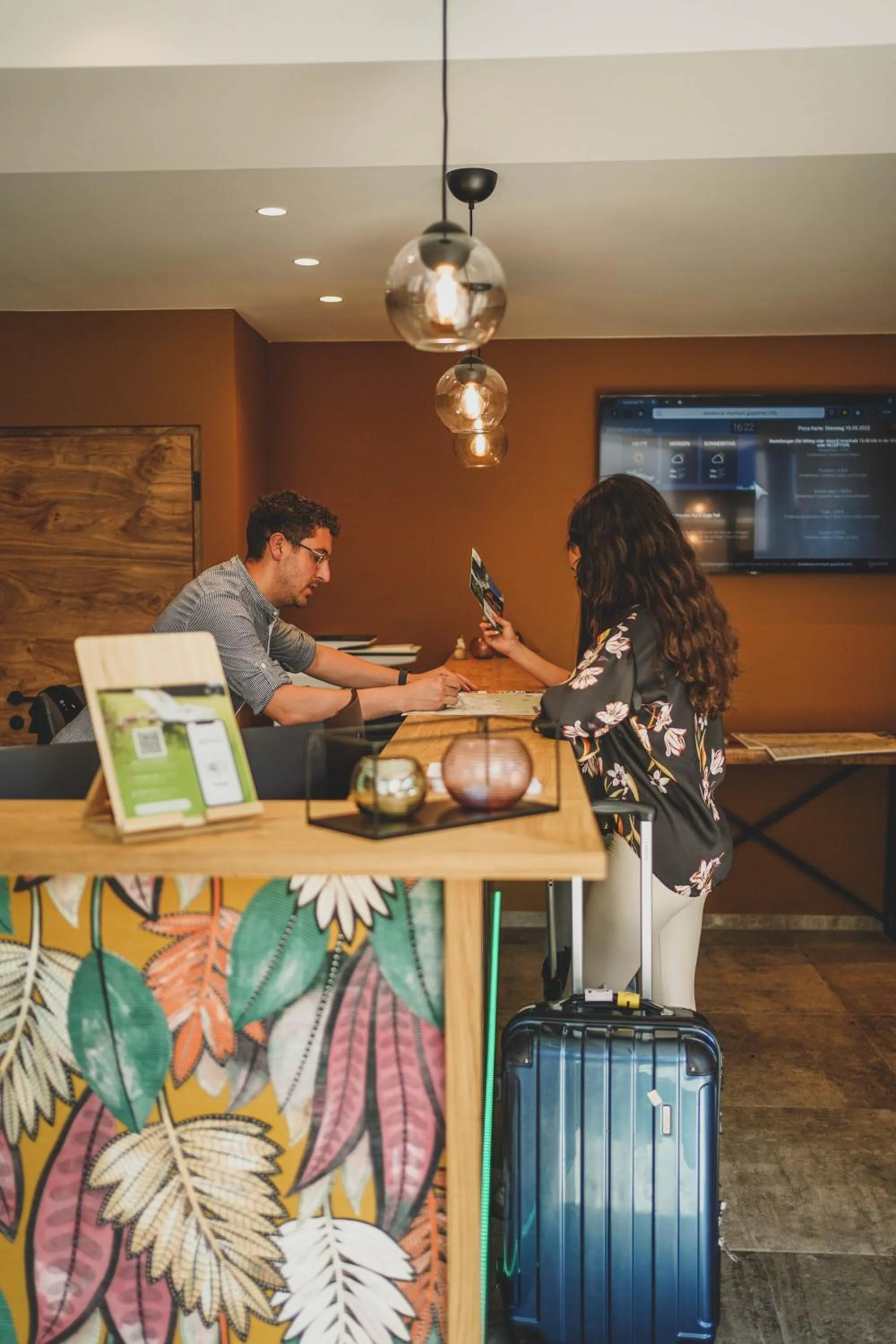 Lobby or reception in Residence Montani