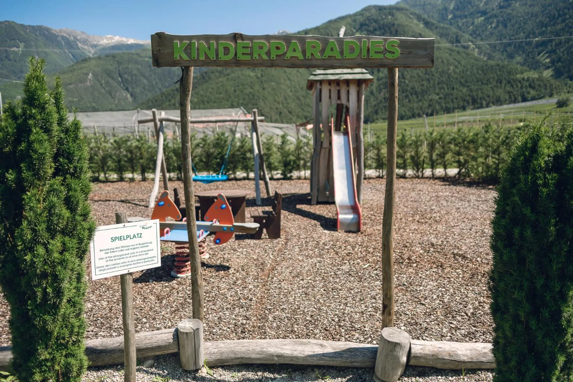 Children play ground in Residence Montani