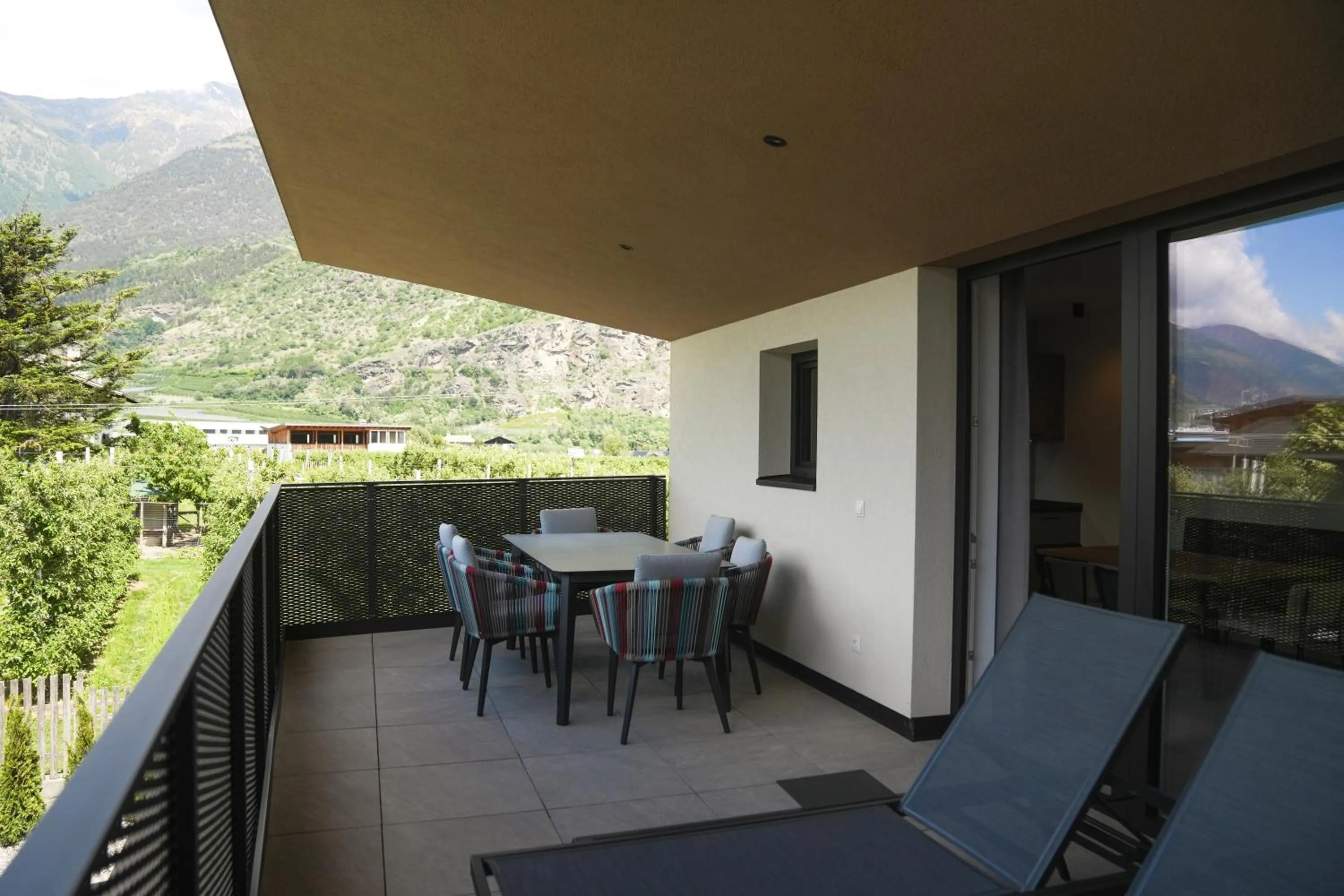 Balcony/Terrace in Residence Montani
