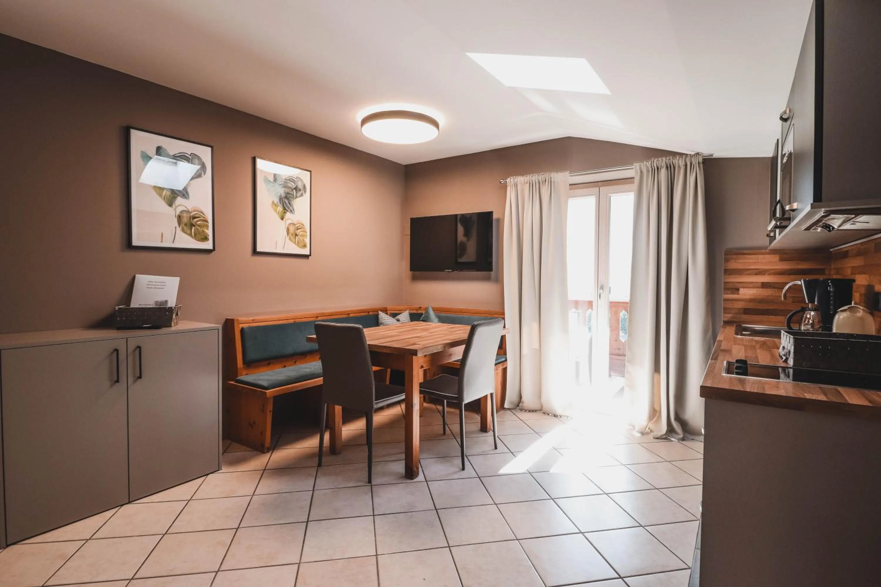 Dining area in Residence Montani