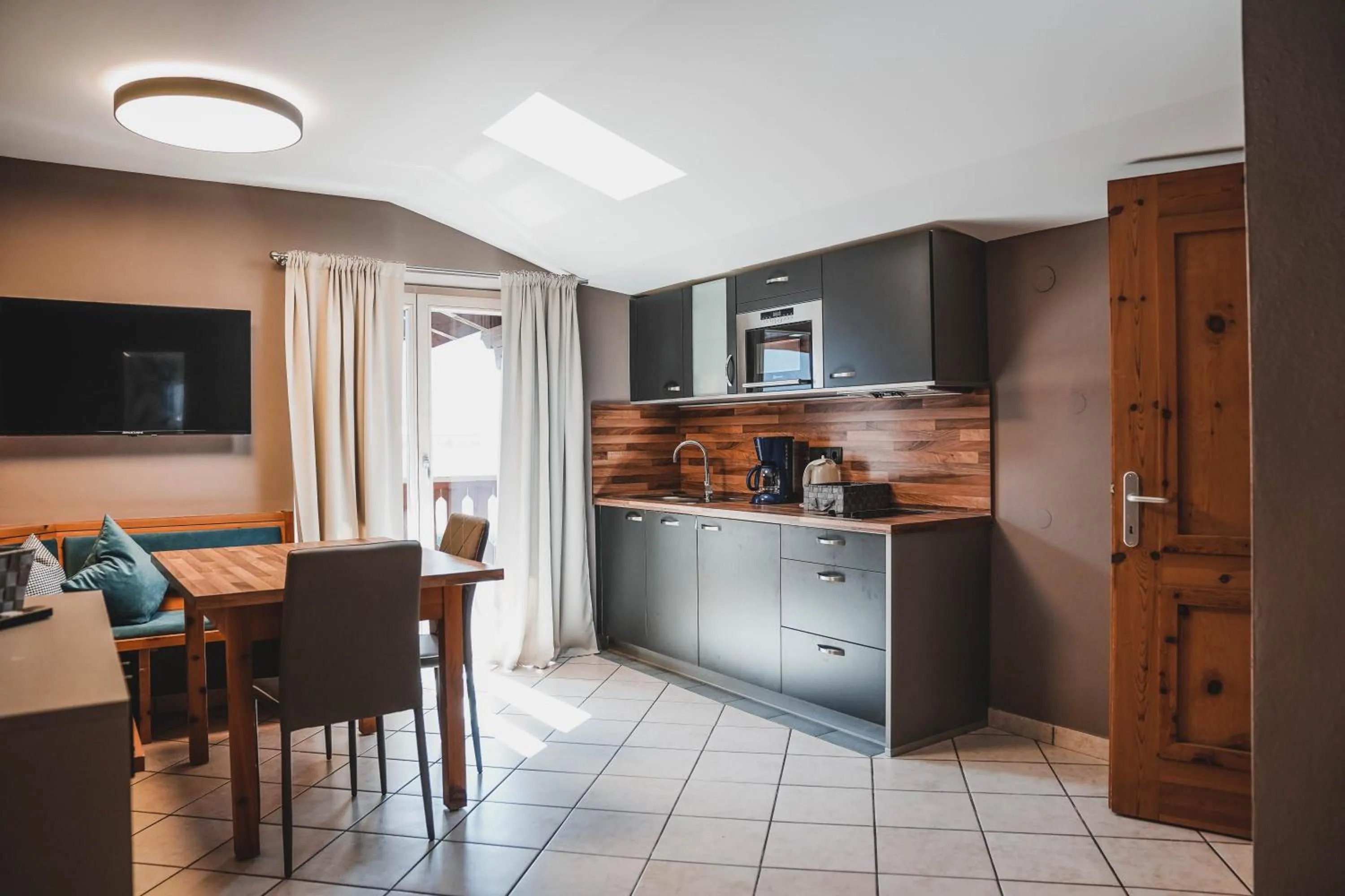 Dining area in Residence Montani