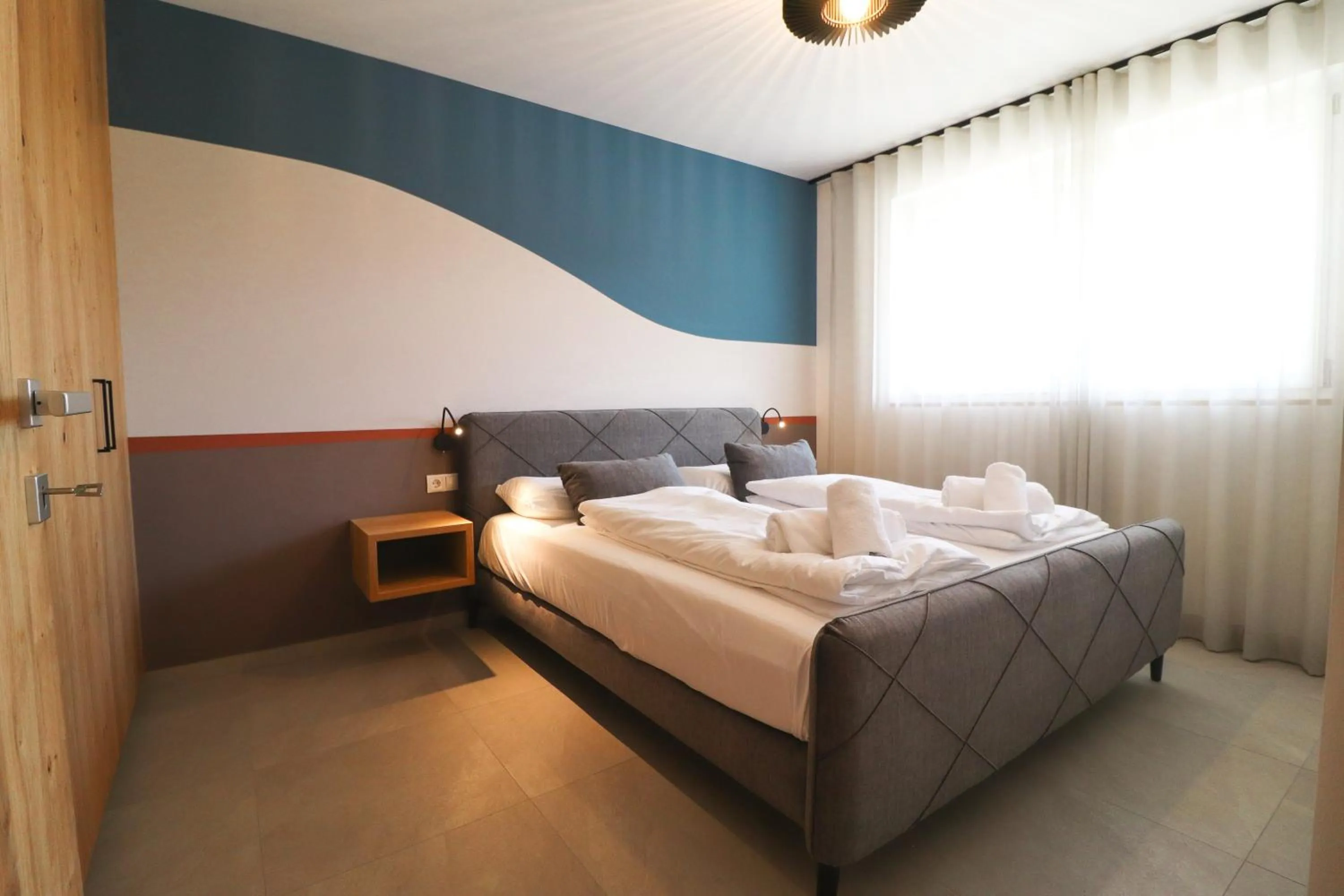 Bedroom, Bed in Residence Montani