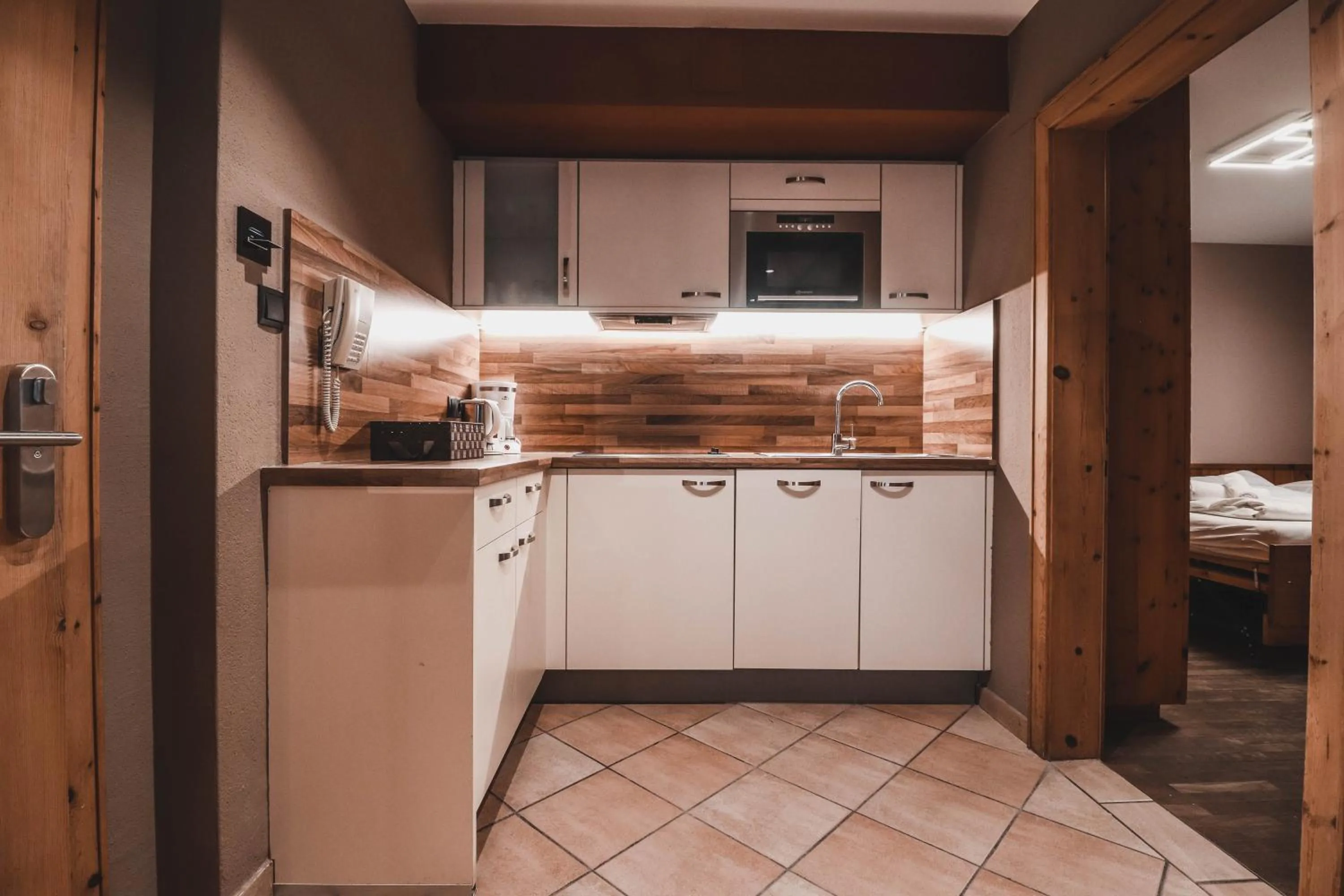 Kitchen or kitchenette in Residence Montani