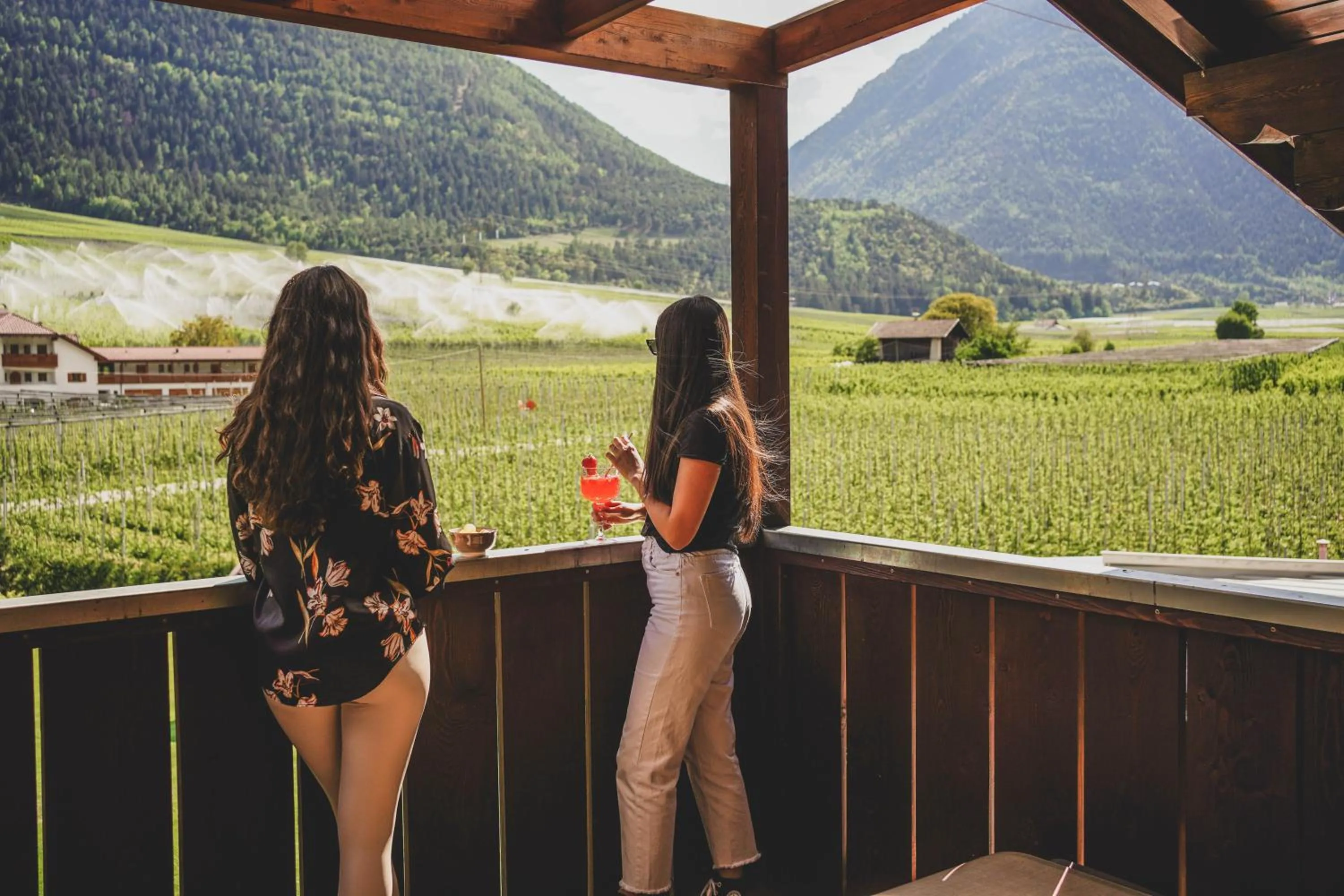 Balcony/Terrace in Residence Montani