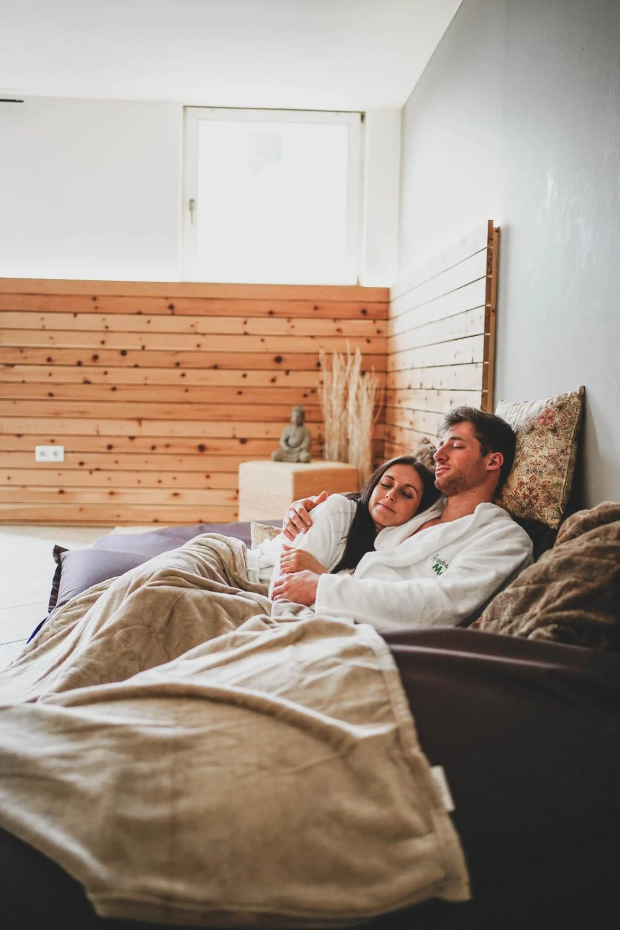 Sauna, Bed in Residence Montani
