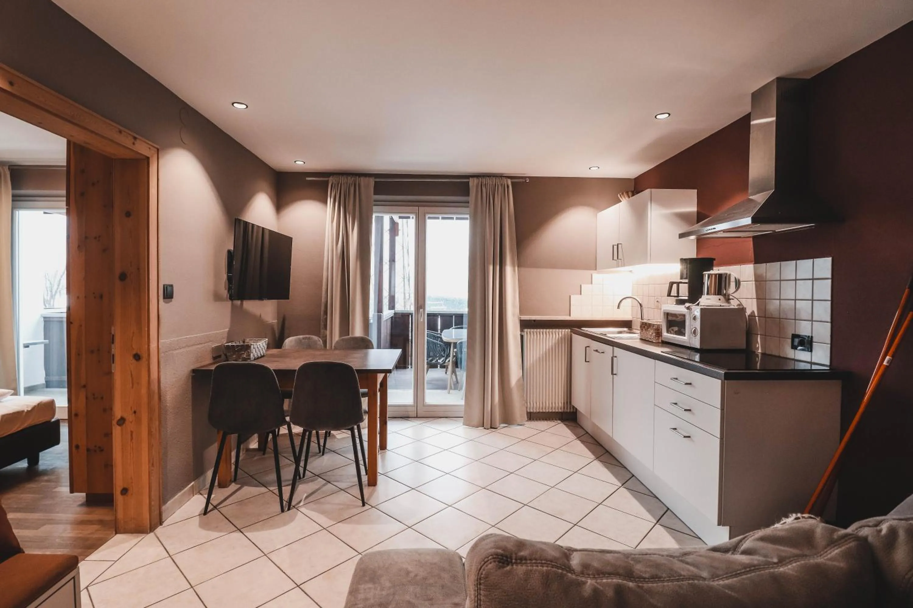 Kitchen or kitchenette in Residence Montani