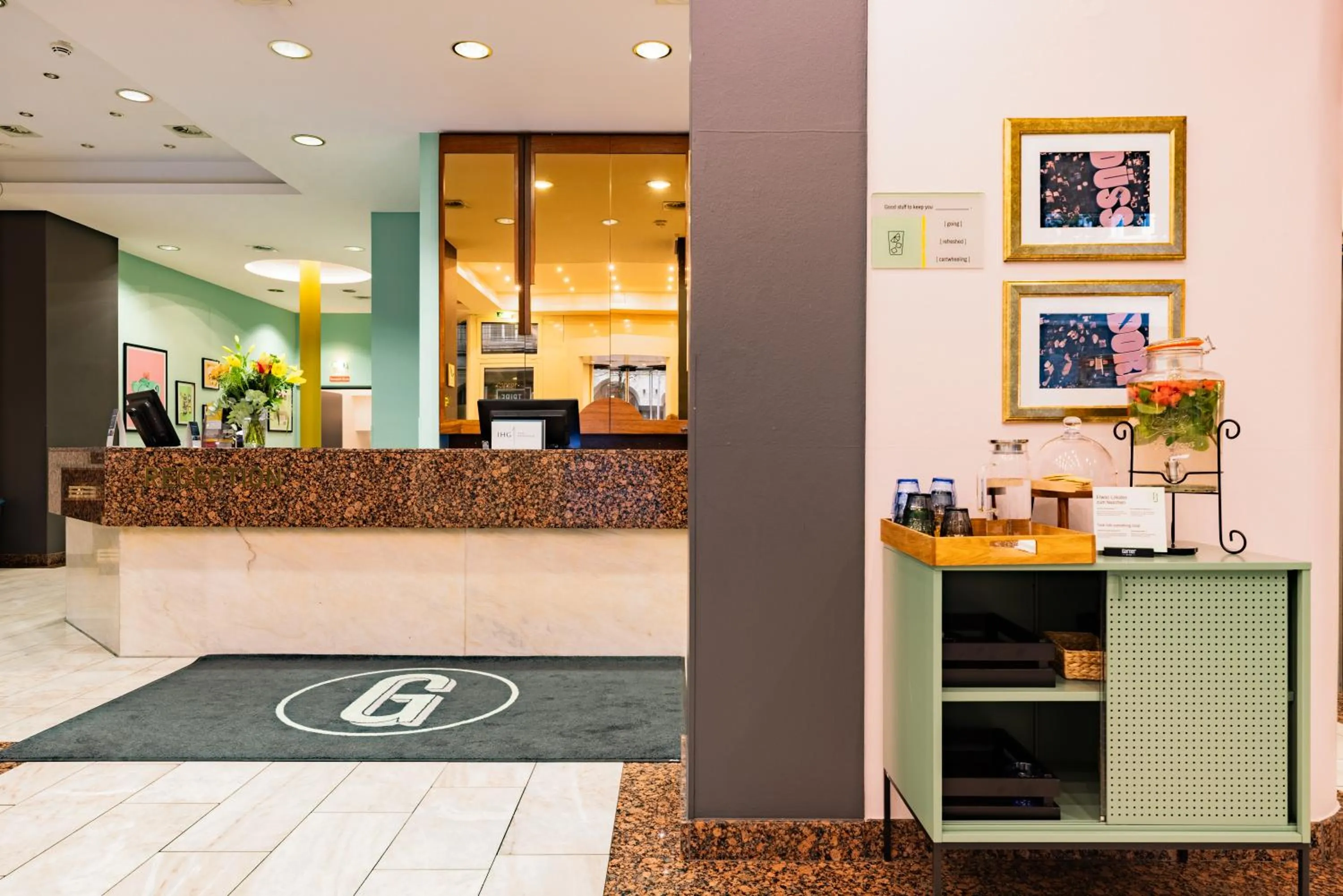 Lobby or reception in Garner Hotel Dusseldorf - Main Station by IHG