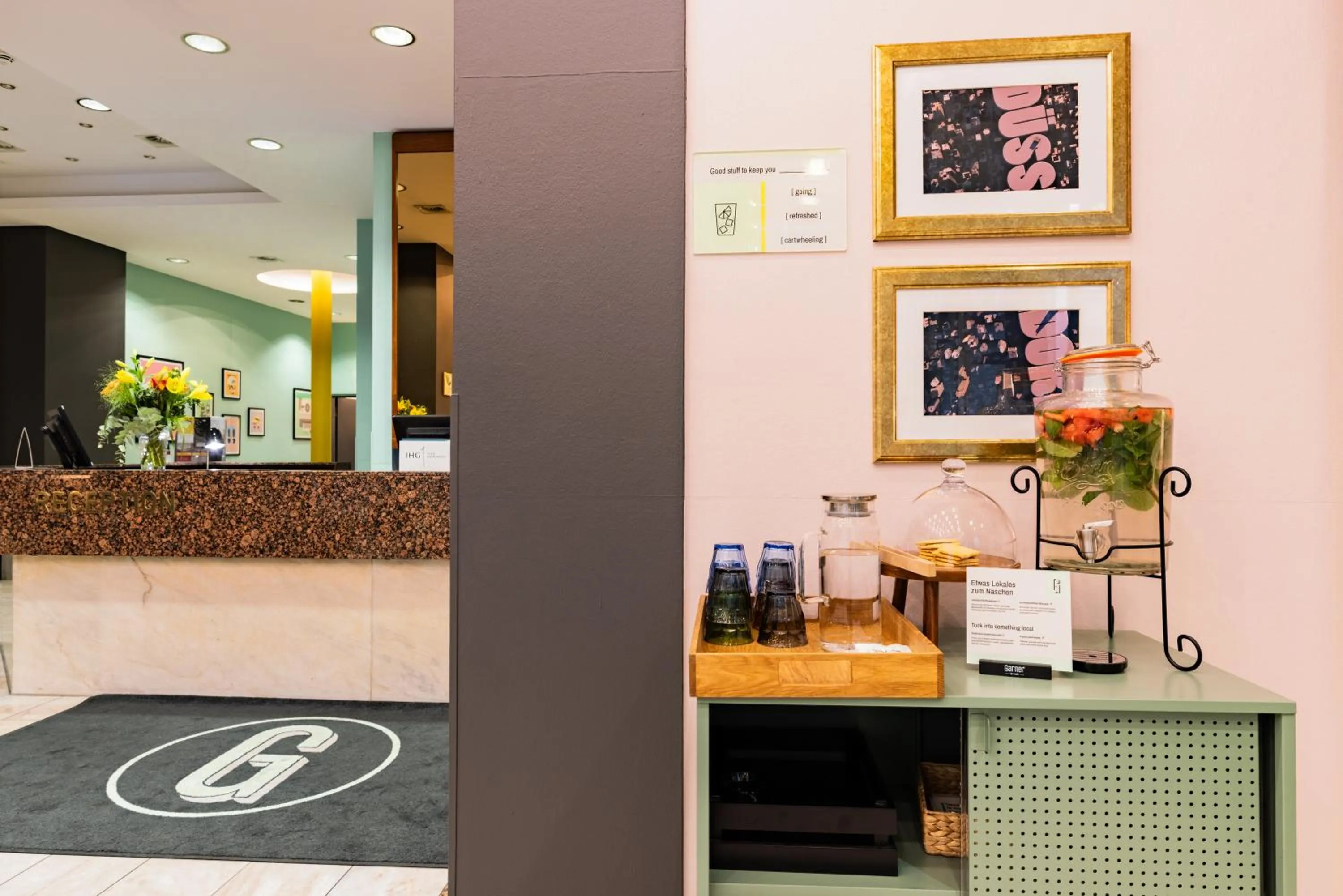 Lobby or reception in Garner Hotel Dusseldorf - Main Station by IHG