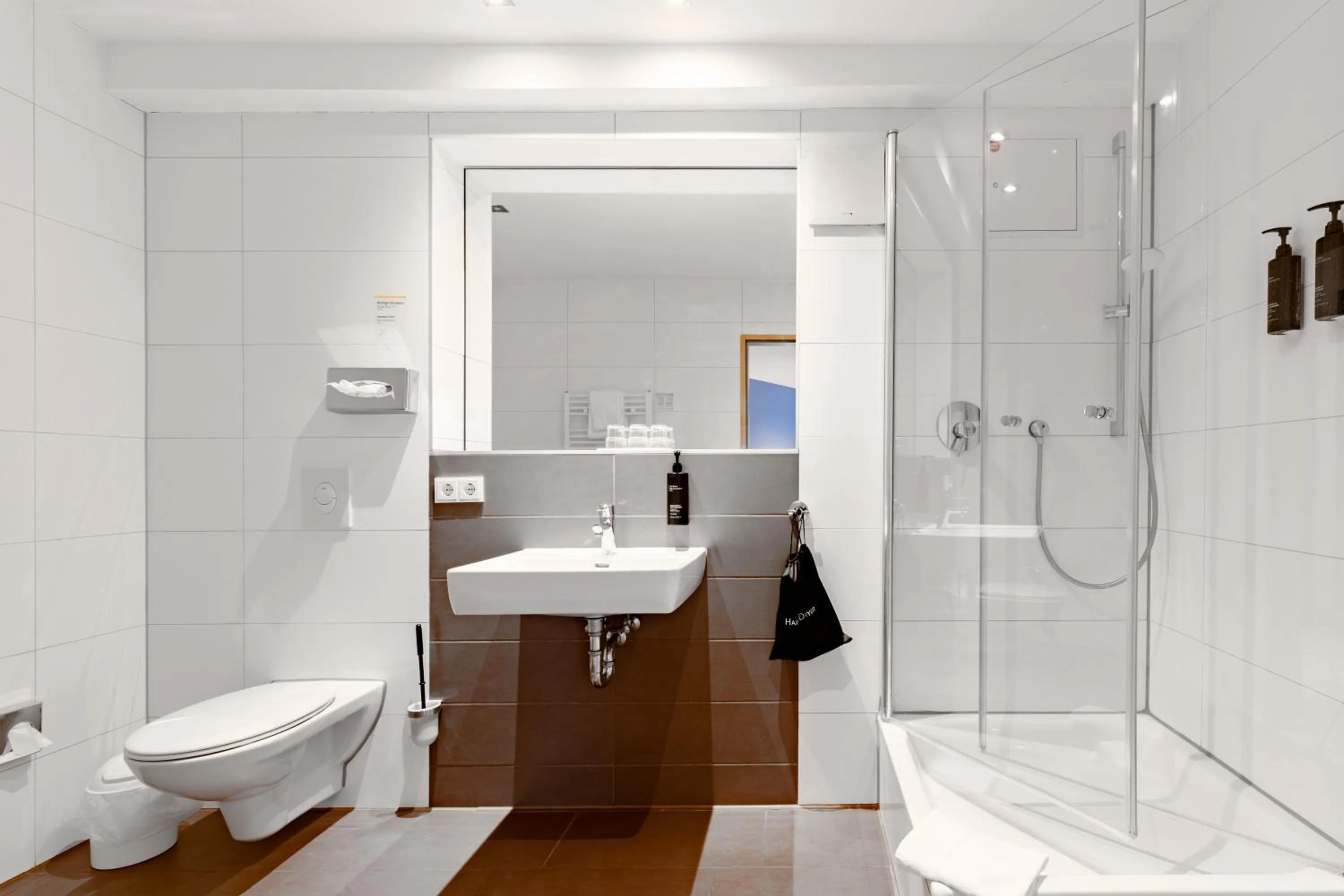 Shower in Garner Hotel Dusseldorf - Main Station by IHG