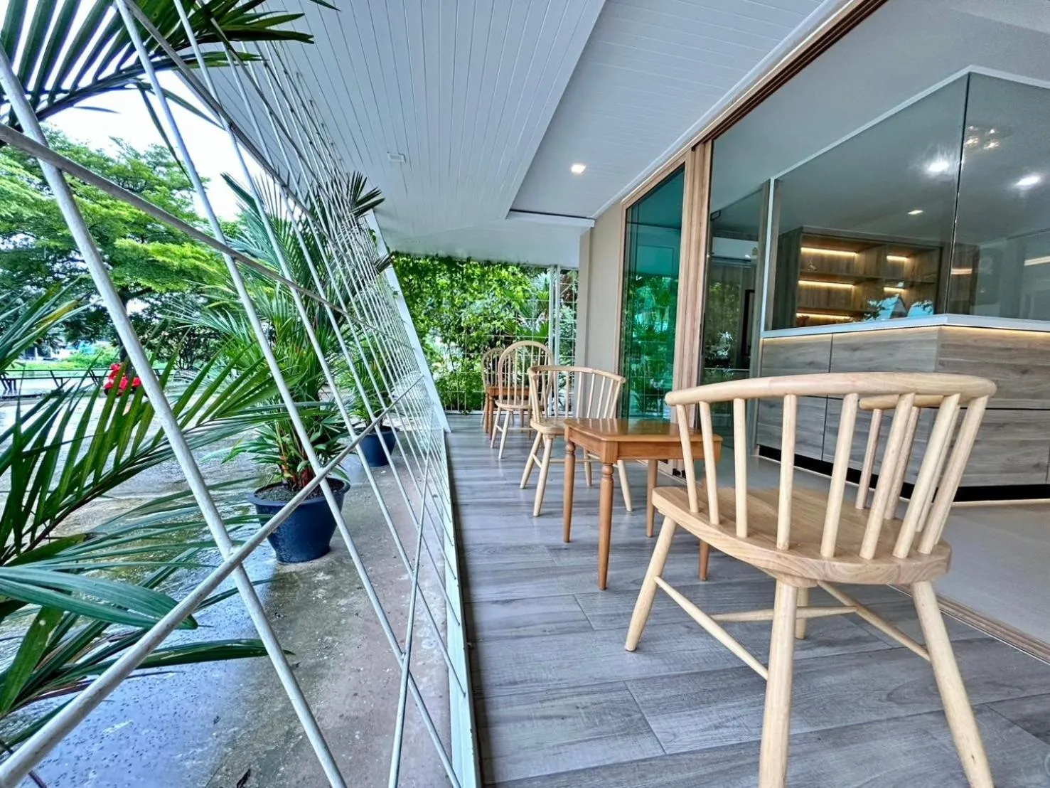 Patio in DD Boutique Resort