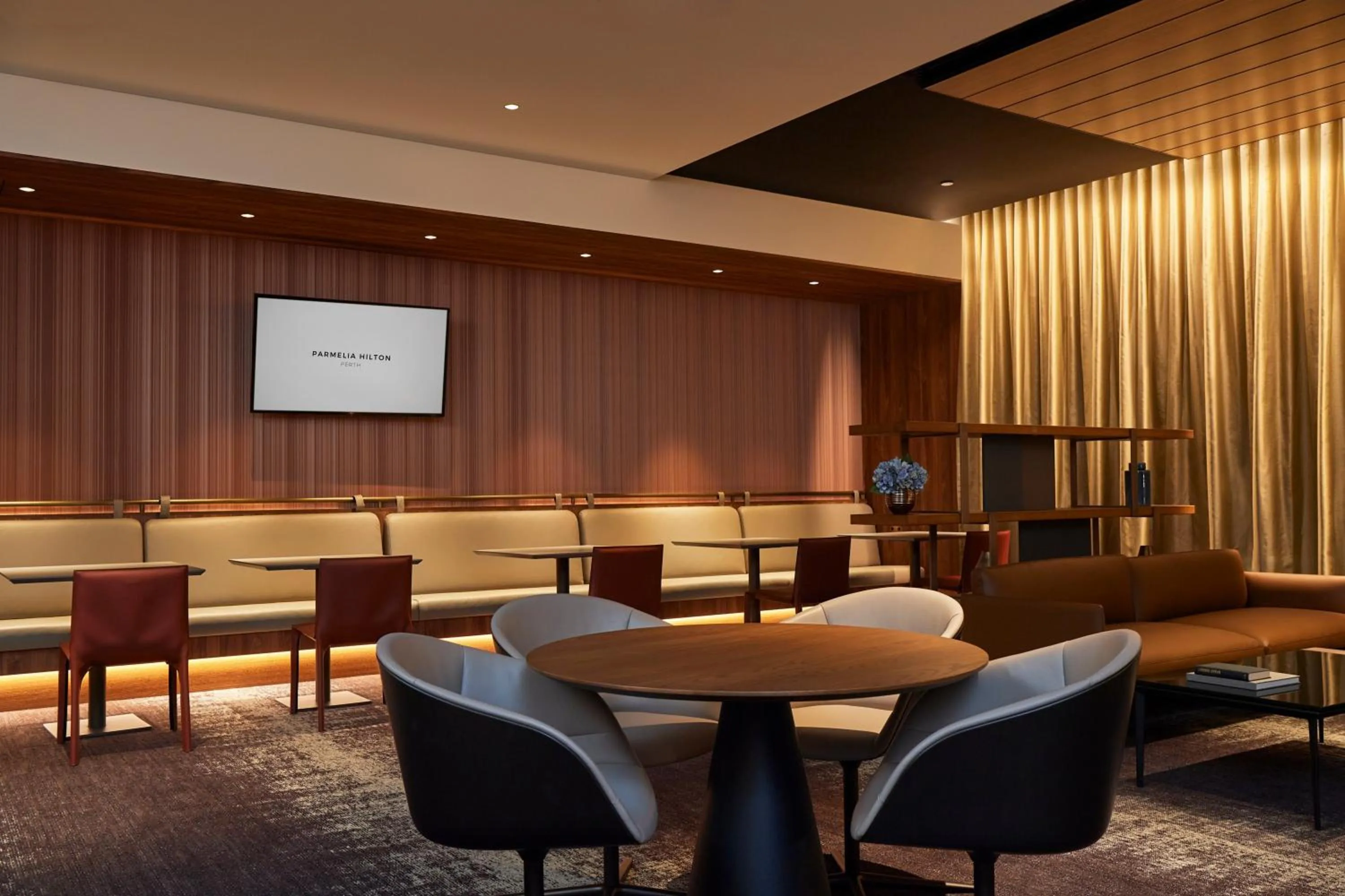 Lounge or bar in Parmelia Hilton Perth