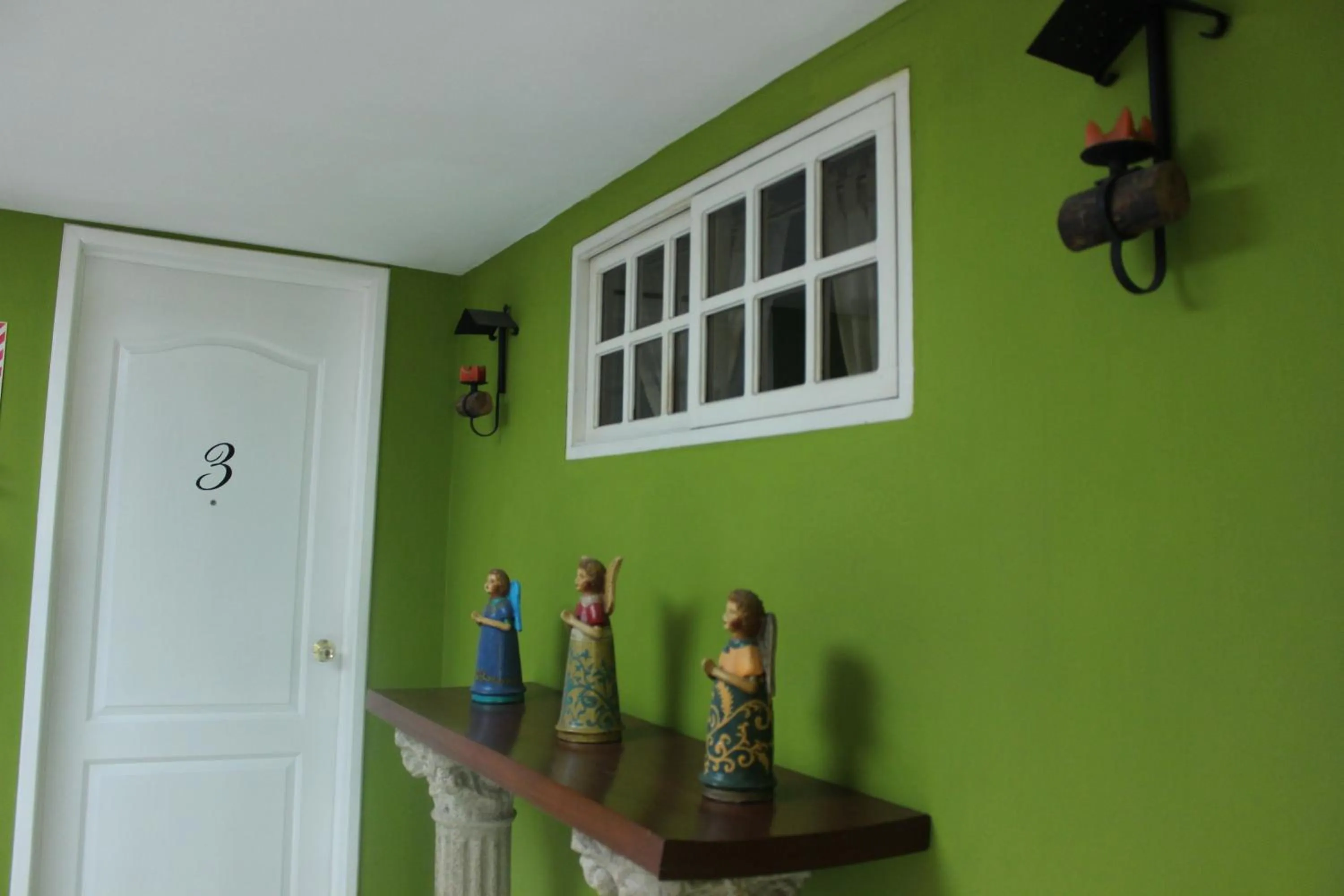 Decorative detail in Hotel Tazumal House