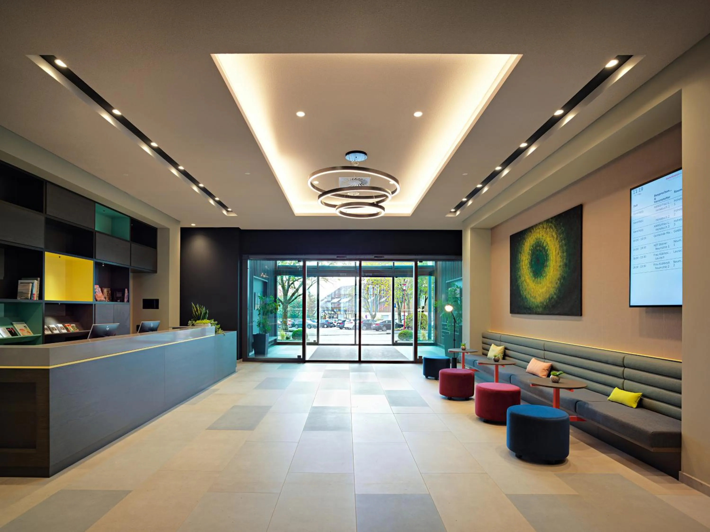 Lobby or reception in Panoramahotel Waldenburg