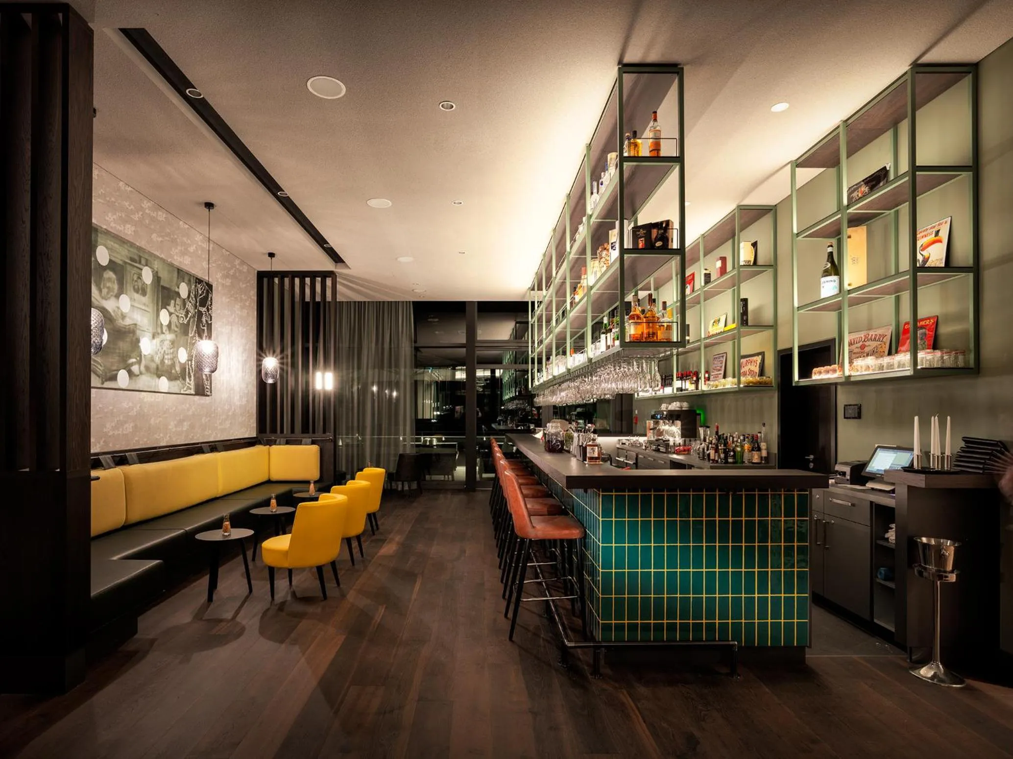 Lounge or bar in Panoramahotel Waldenburg