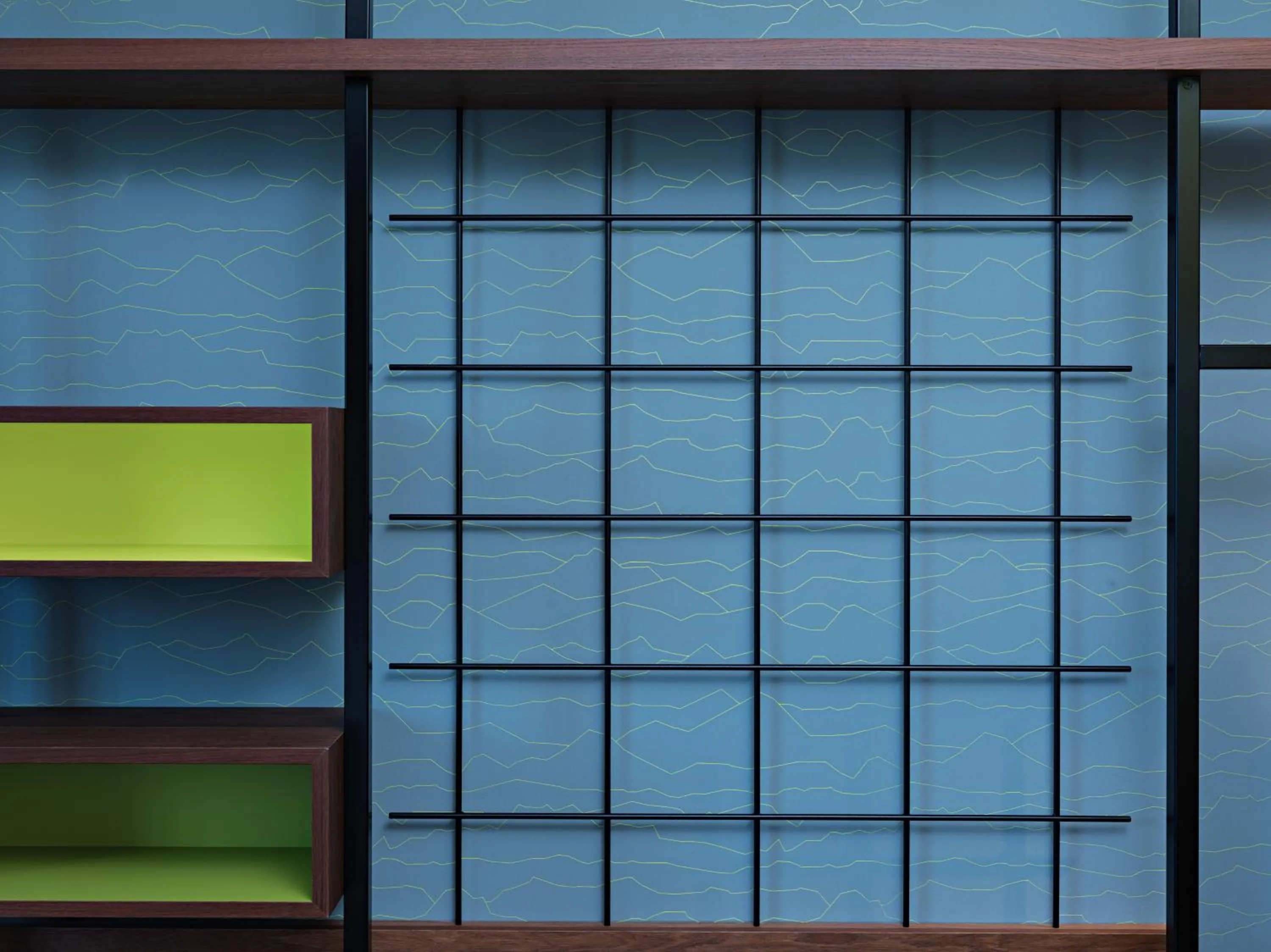 Decorative detail in Panoramahotel Waldenburg