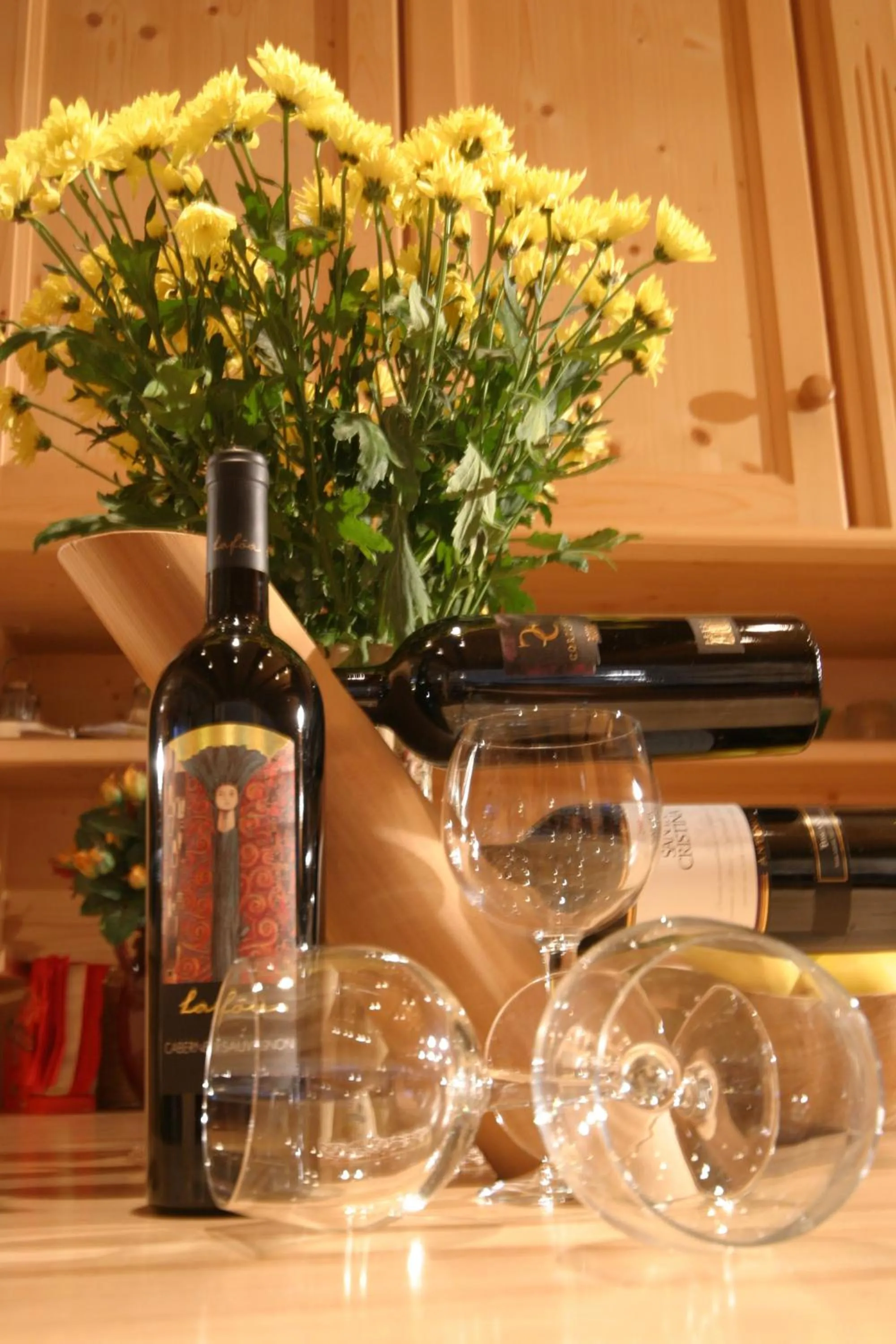 Alcoholic drinks in Ciasa Roch