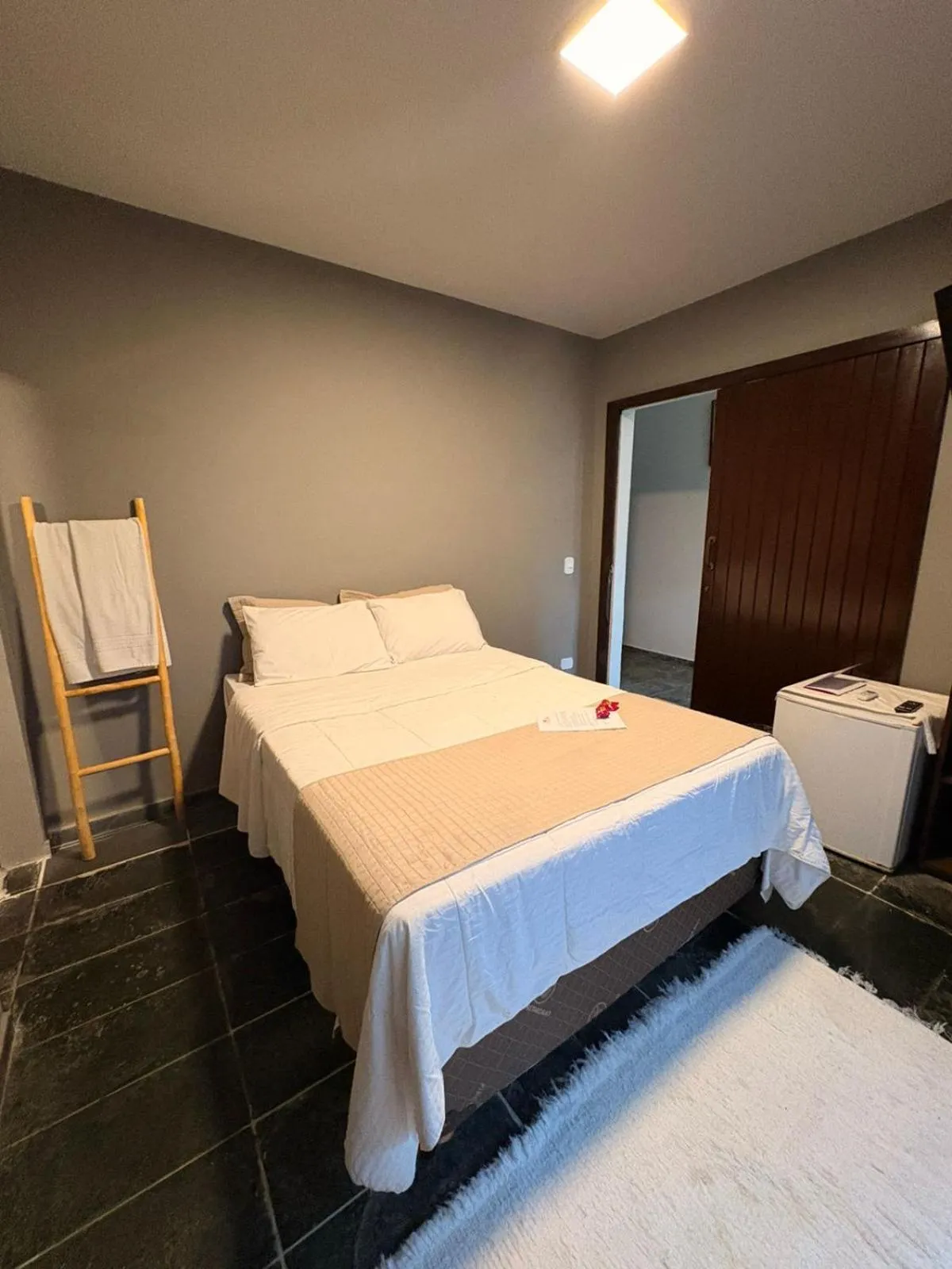 Bed in Pousada e Restaurante Fim da Trilha