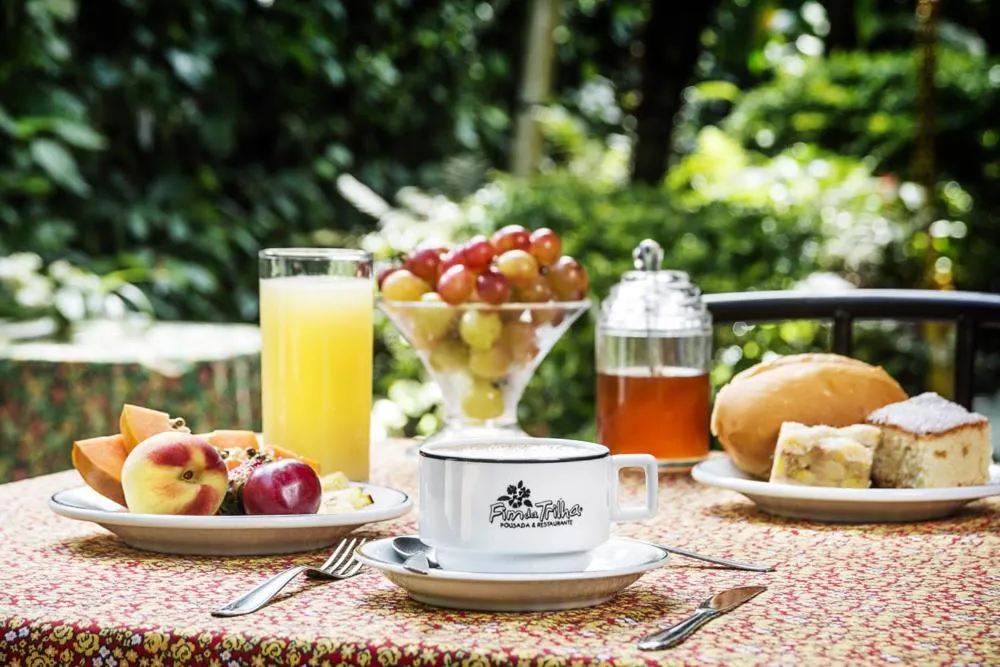 Breakfast in Pousada e Restaurante Fim da Trilha