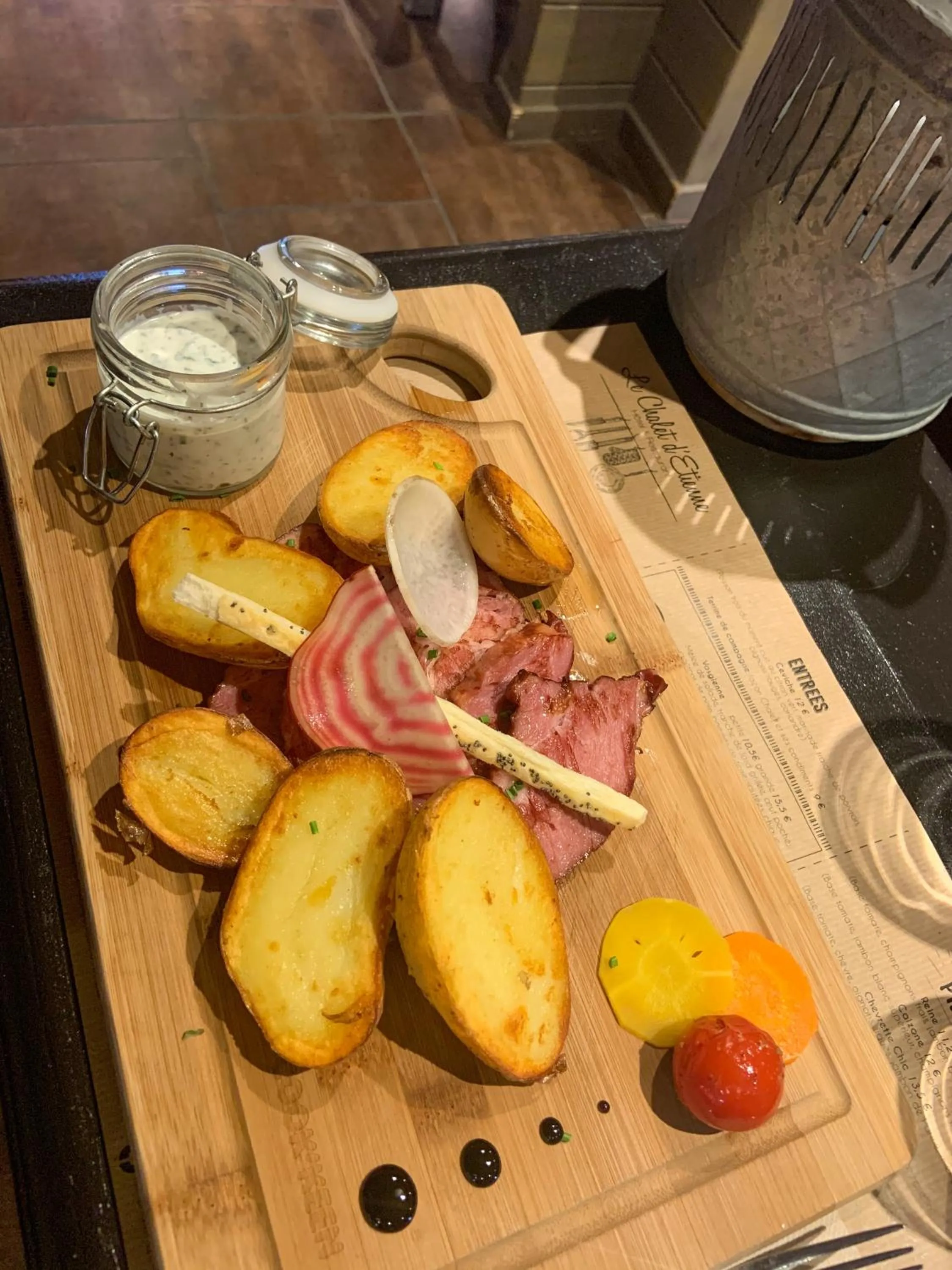 Restaurant/places to eat in Le Chalet d'Etienne