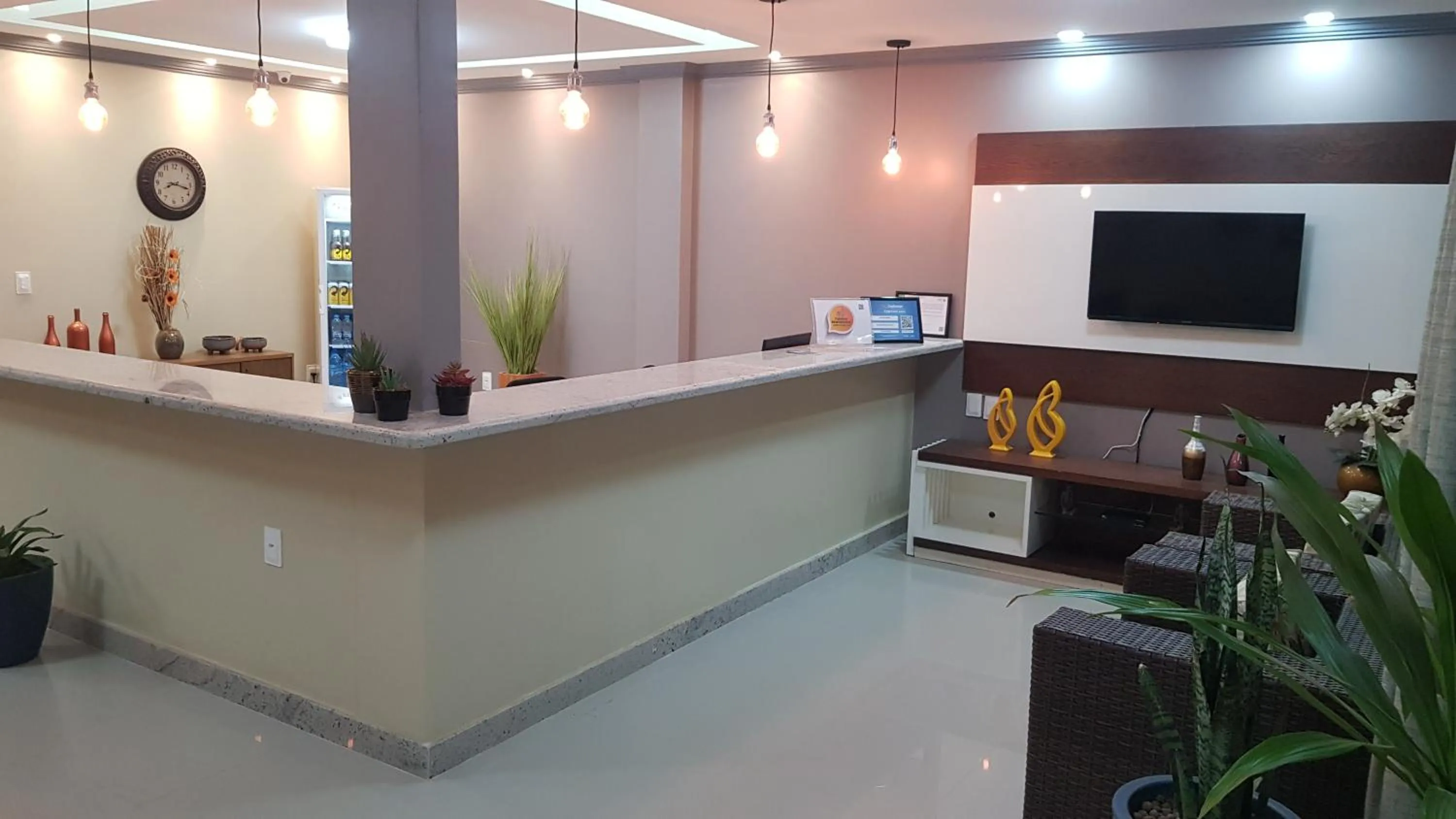 Lobby or reception in Pousada Maragolfinho