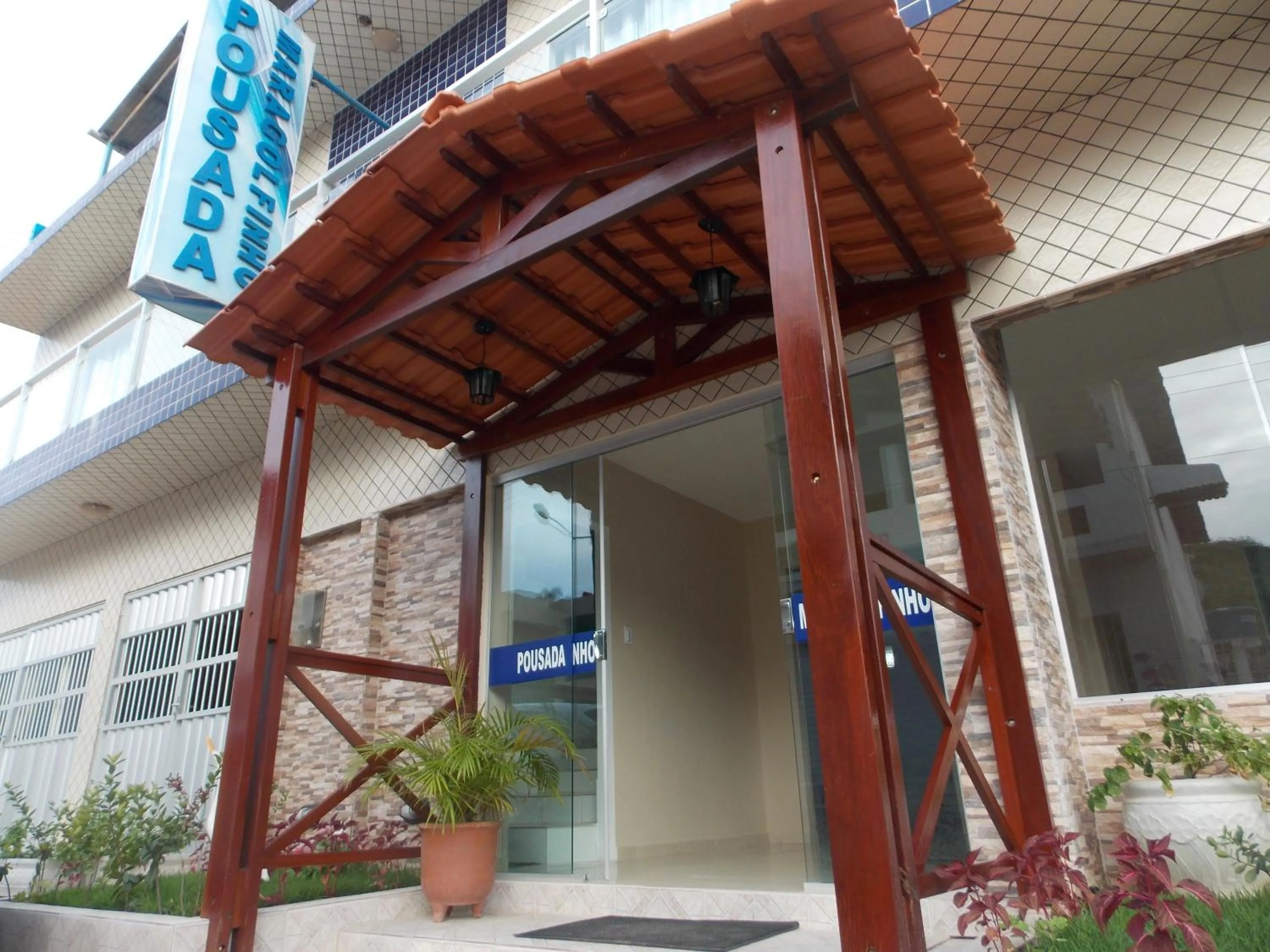 Lobby or reception in Pousada Maragolfinho