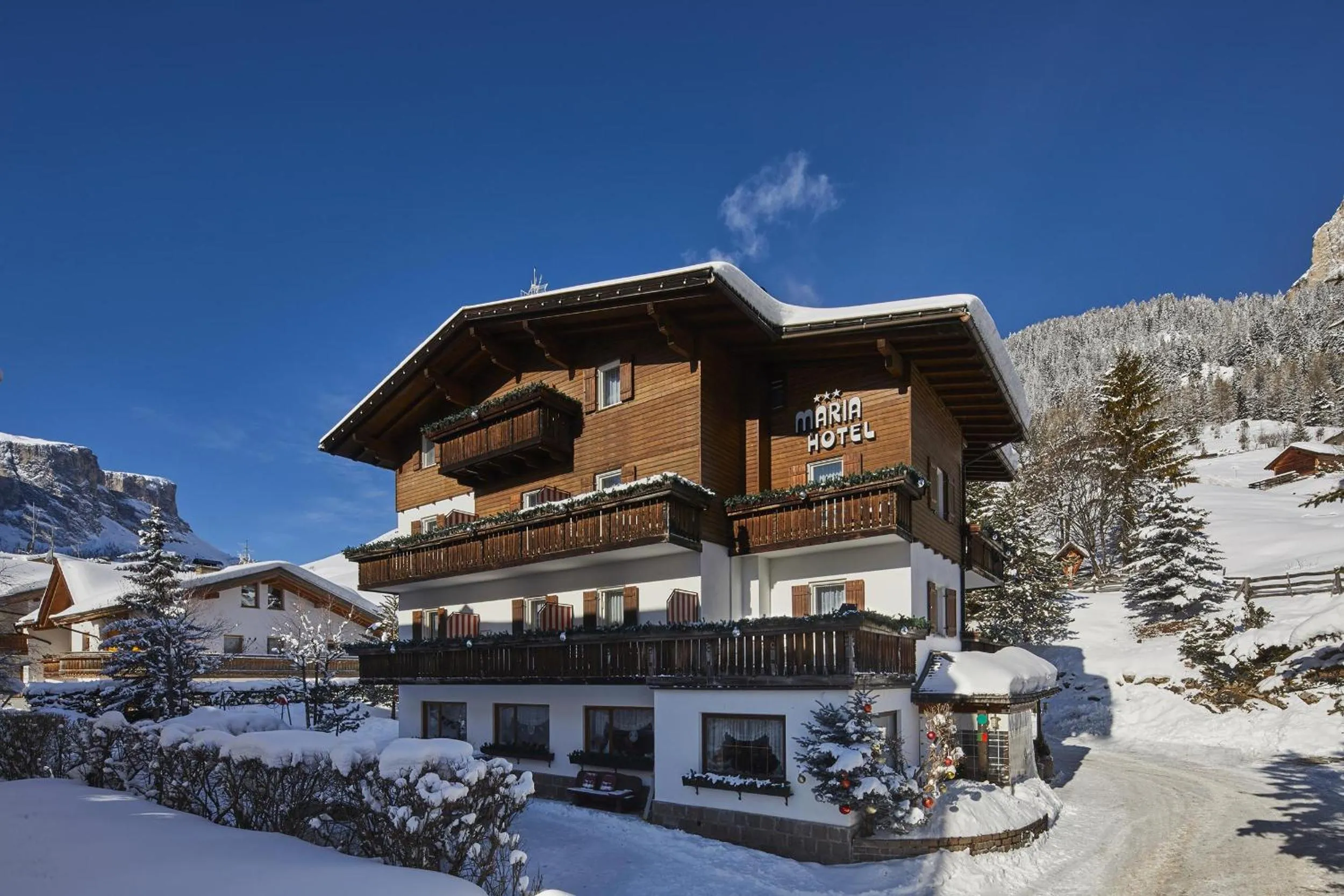 Property building in Hotel Maria