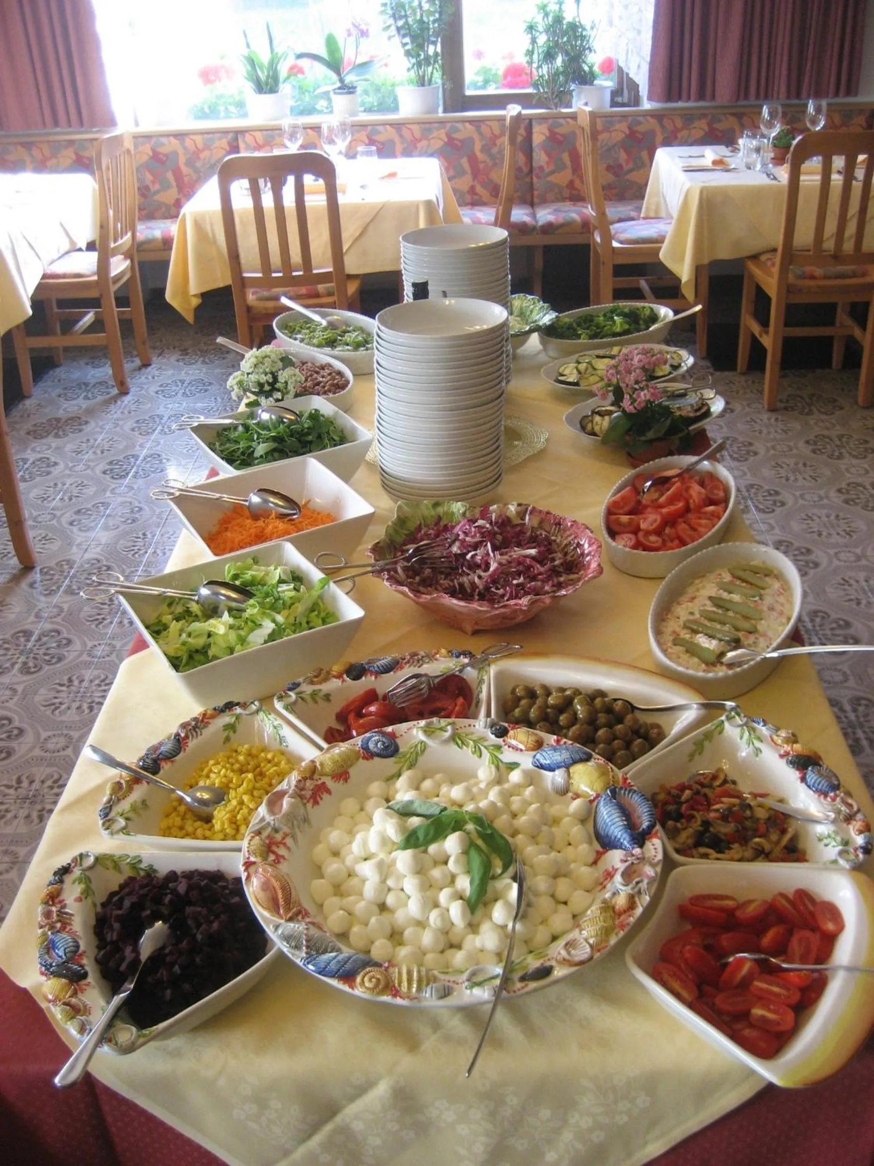 Food and drinks in Hotel Maria