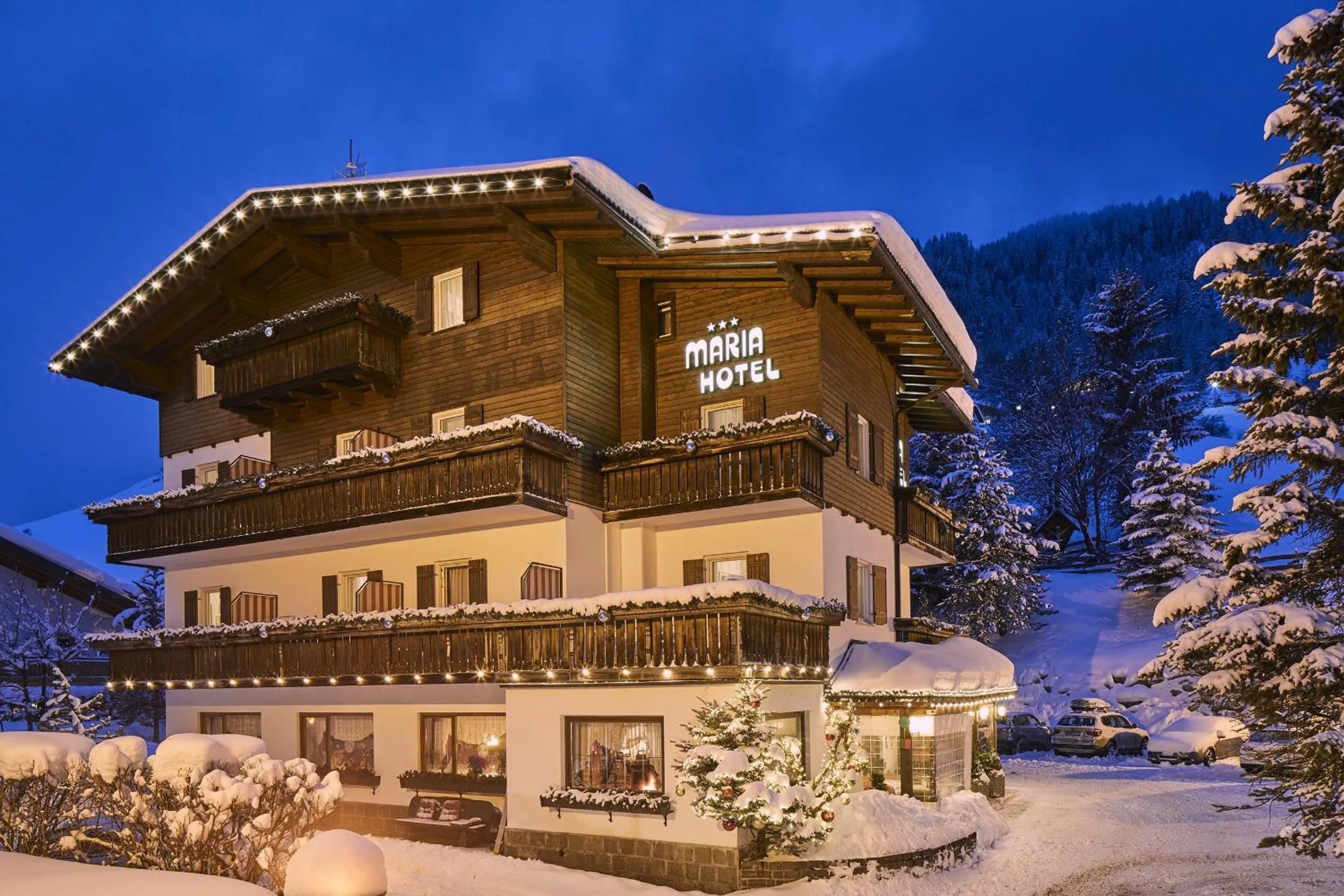 Property building in Hotel Maria