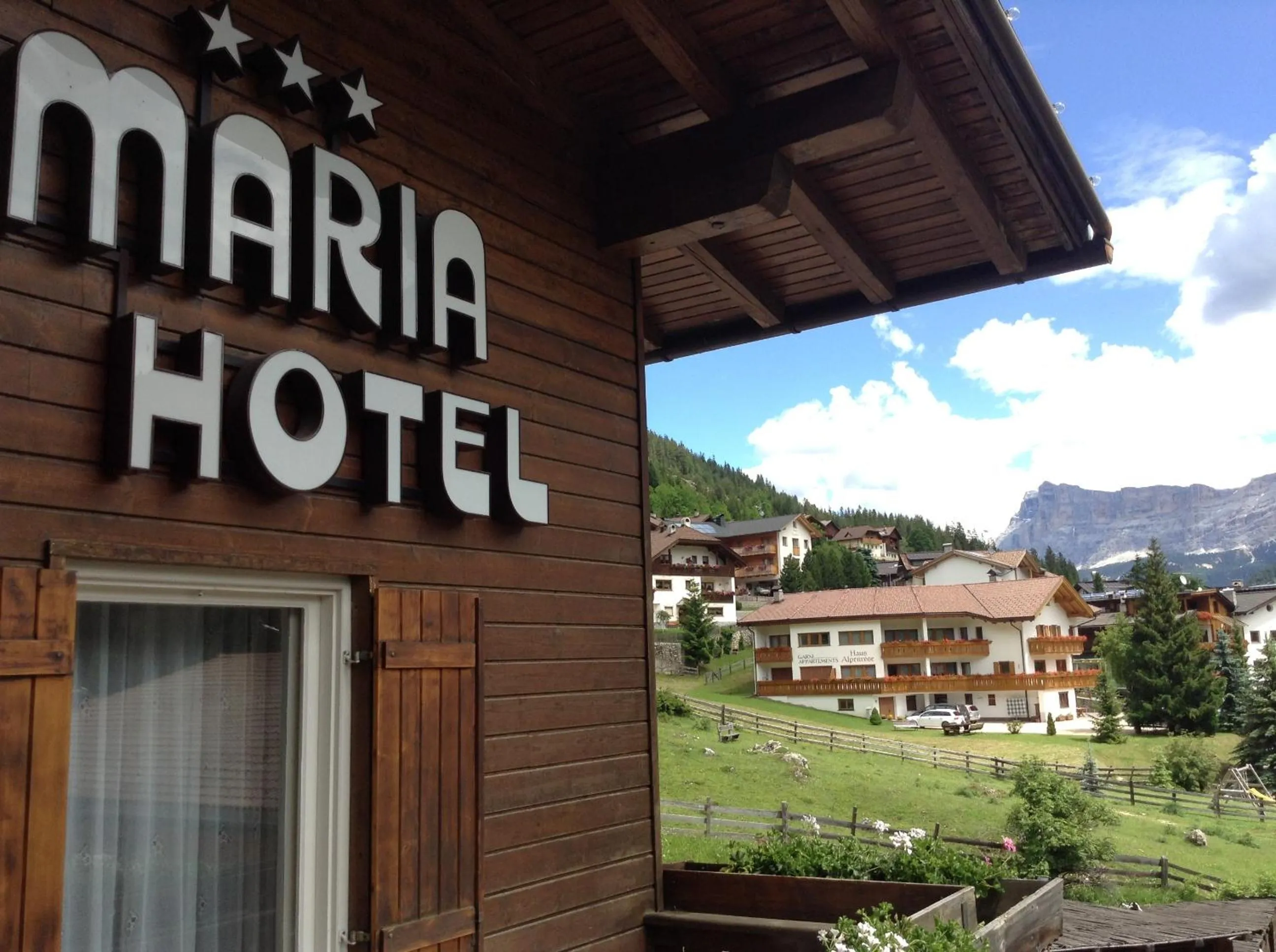 Property building in Hotel Maria