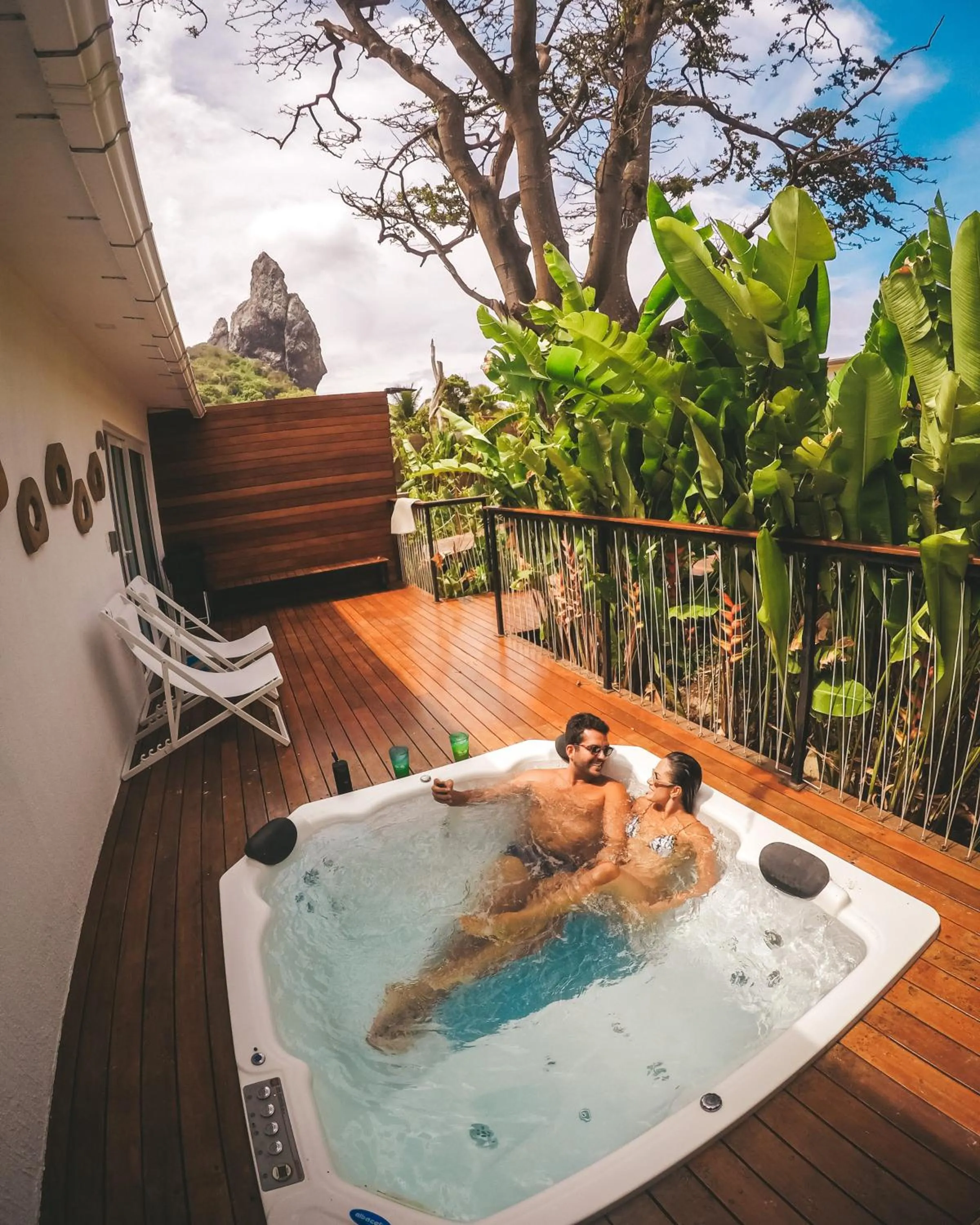 Hot Tub in Dolphin Hotel