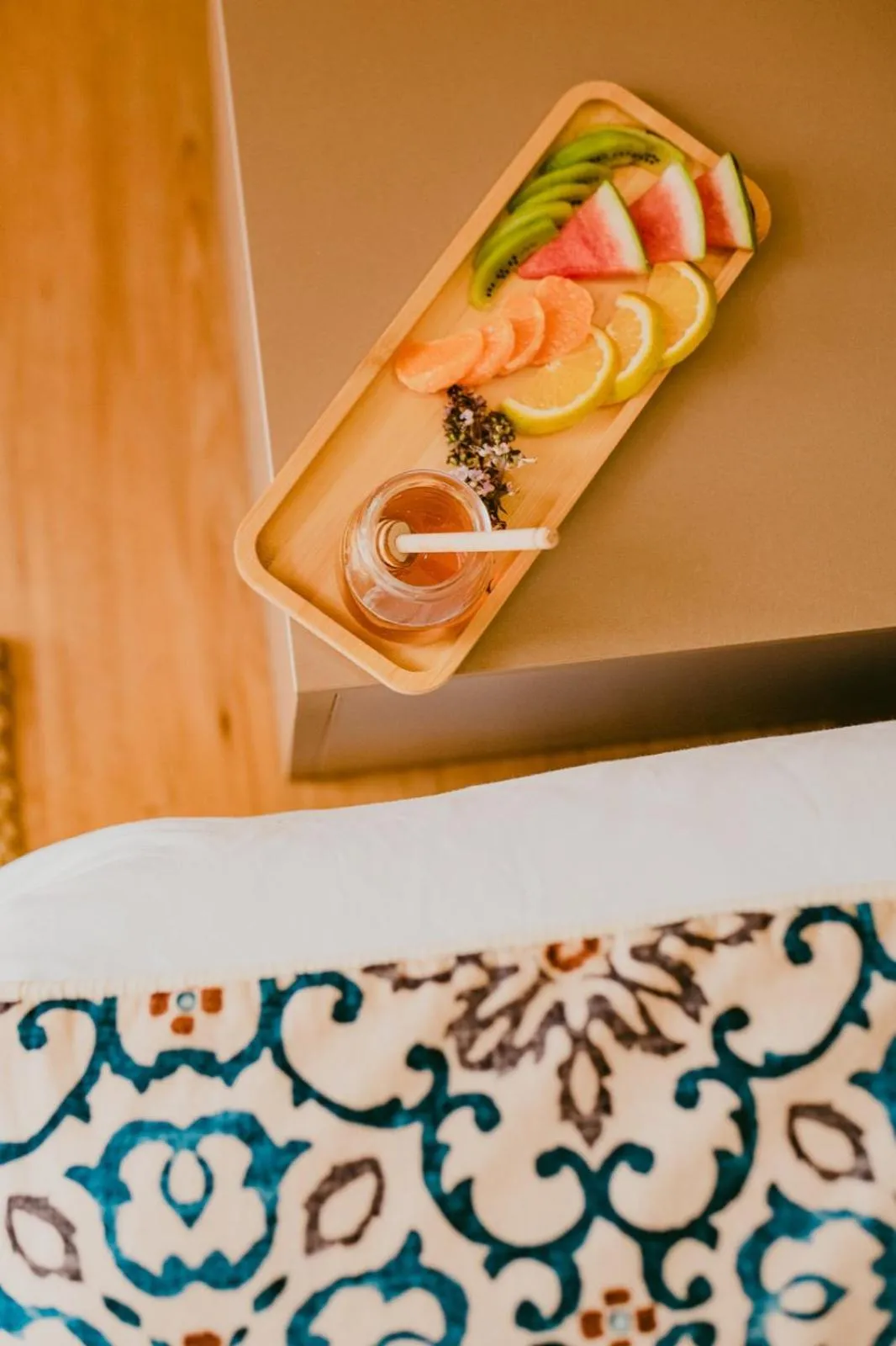 Decorative detail in Dolphin Hotel