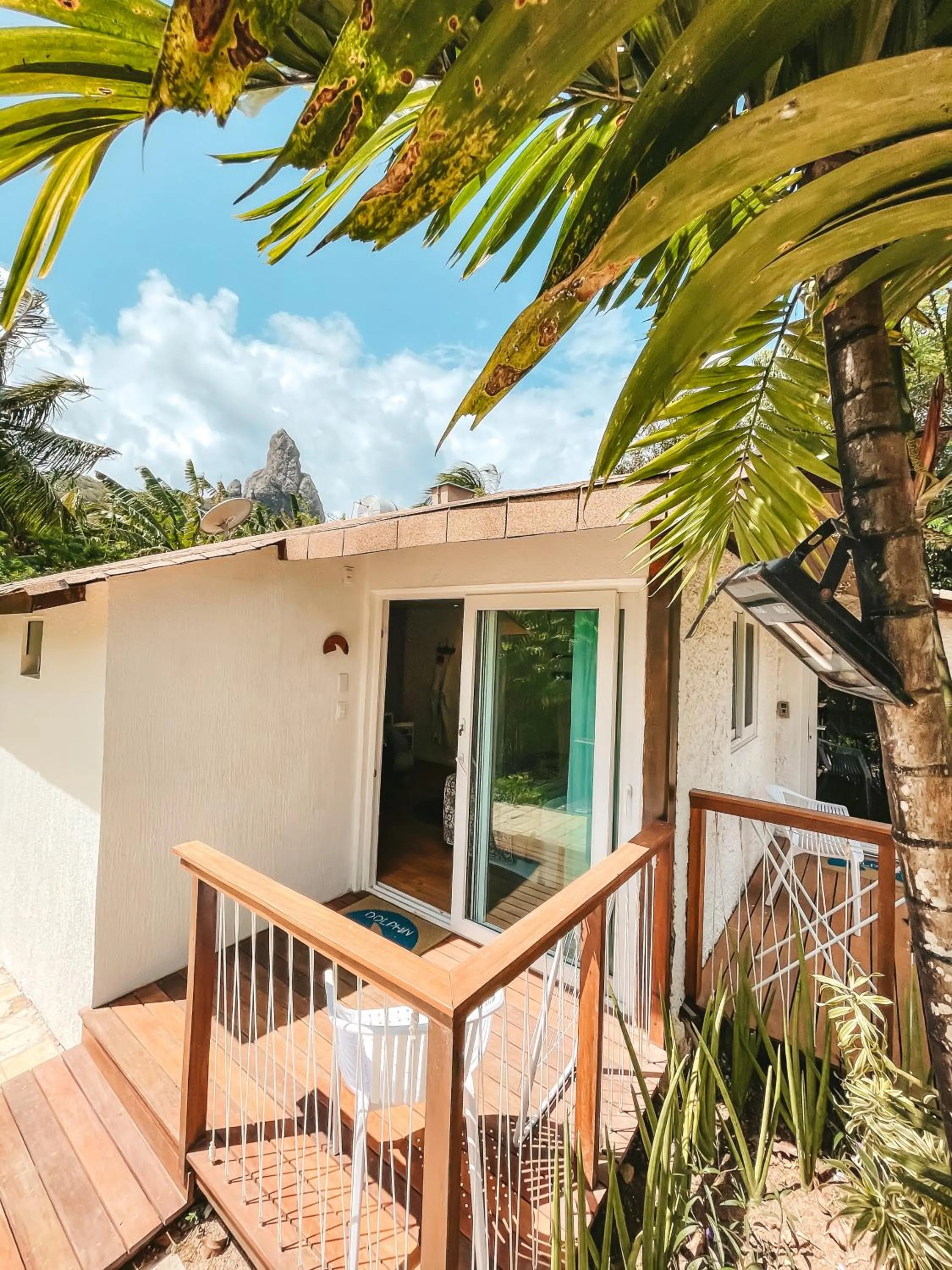 Inner courtyard view in Dolphin Hotel