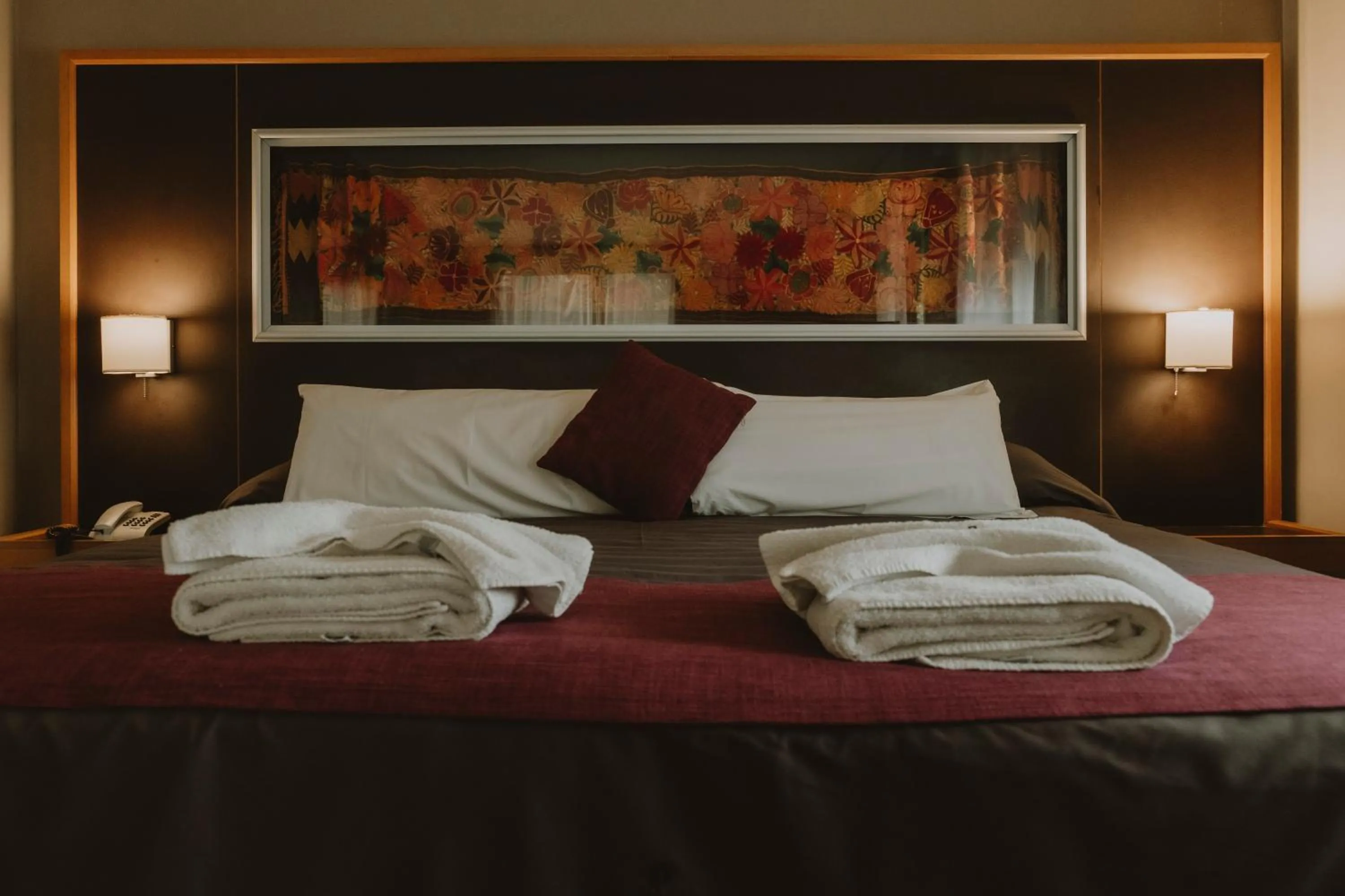 Bed in Plaza Paradiso Petit Hotel