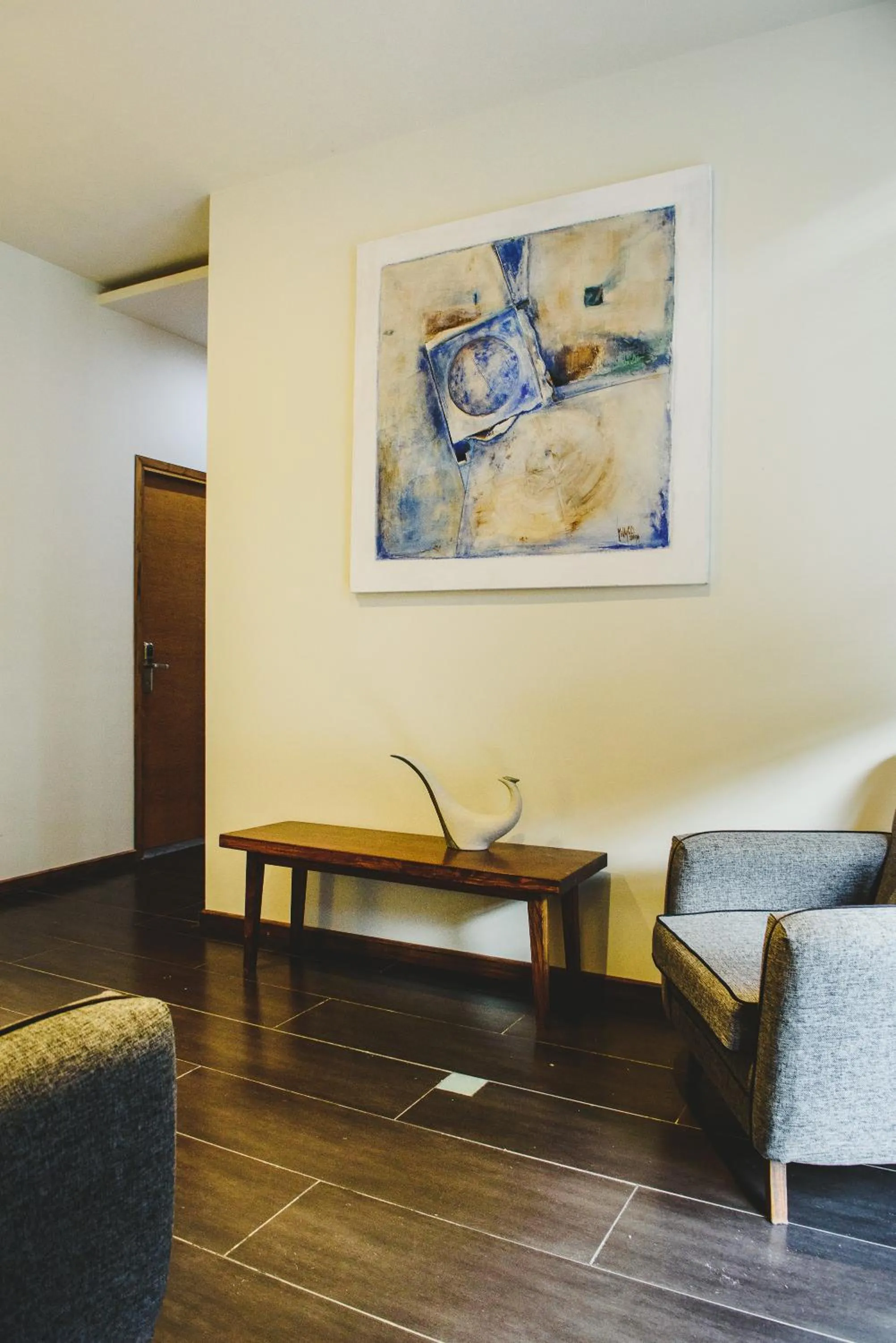 Seating area in Plaza Paradiso Petit Hotel