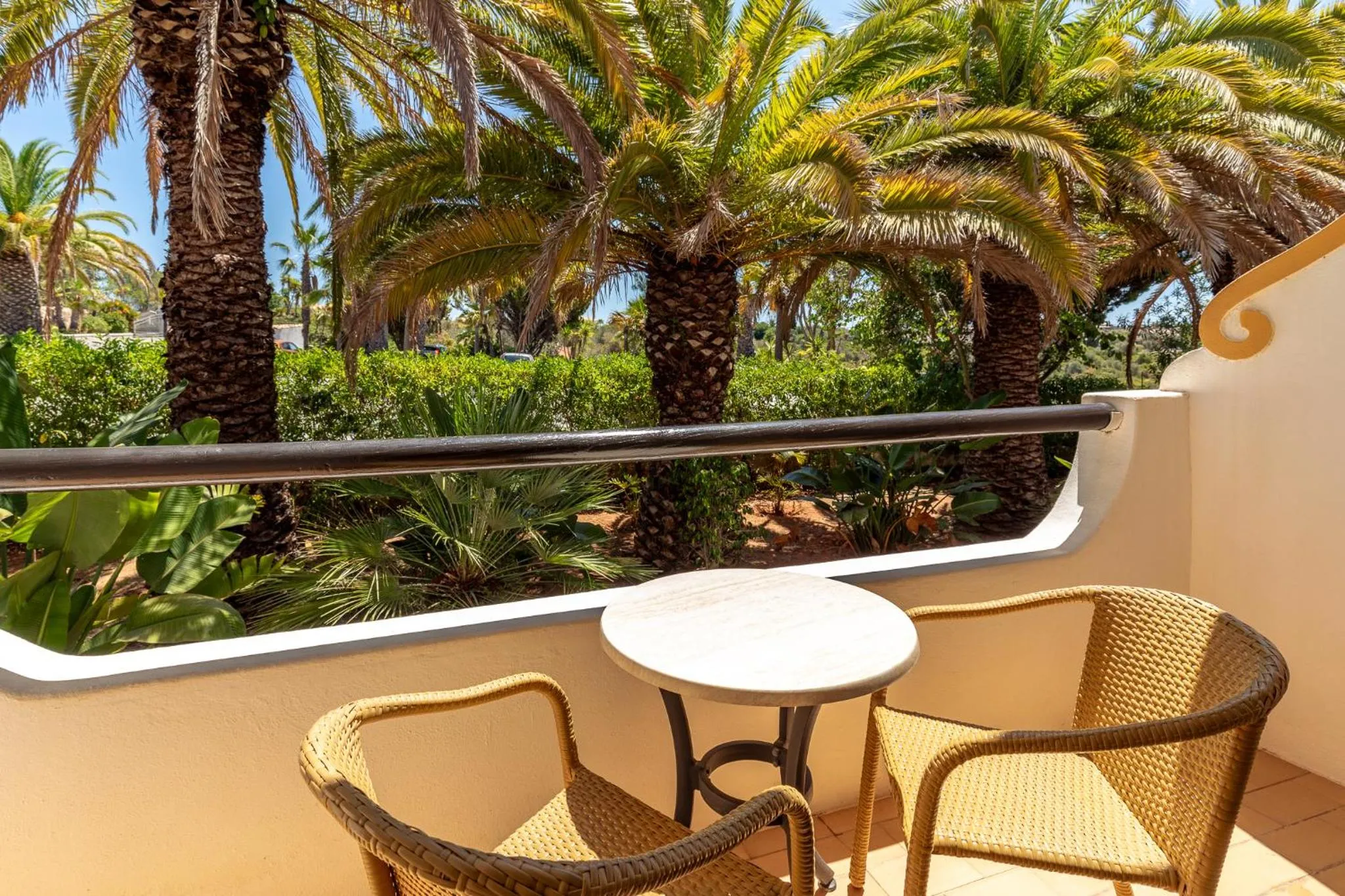 Garden view in Hotel Casabela