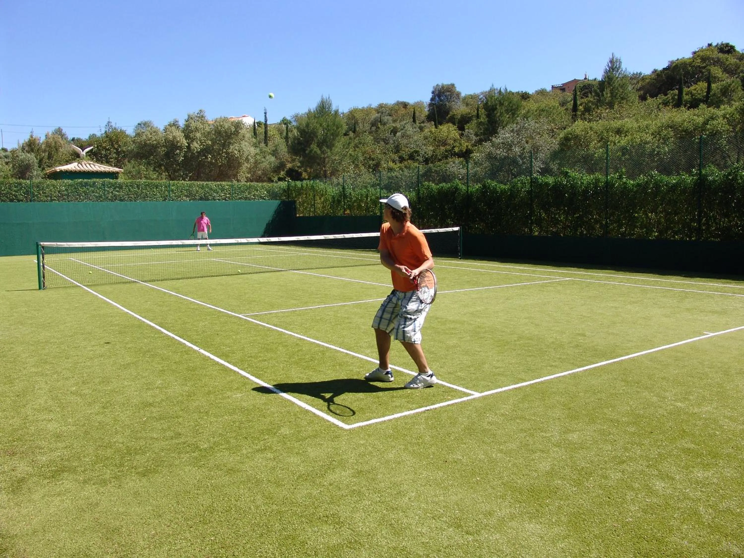 Tennis court in Hotel Casabela