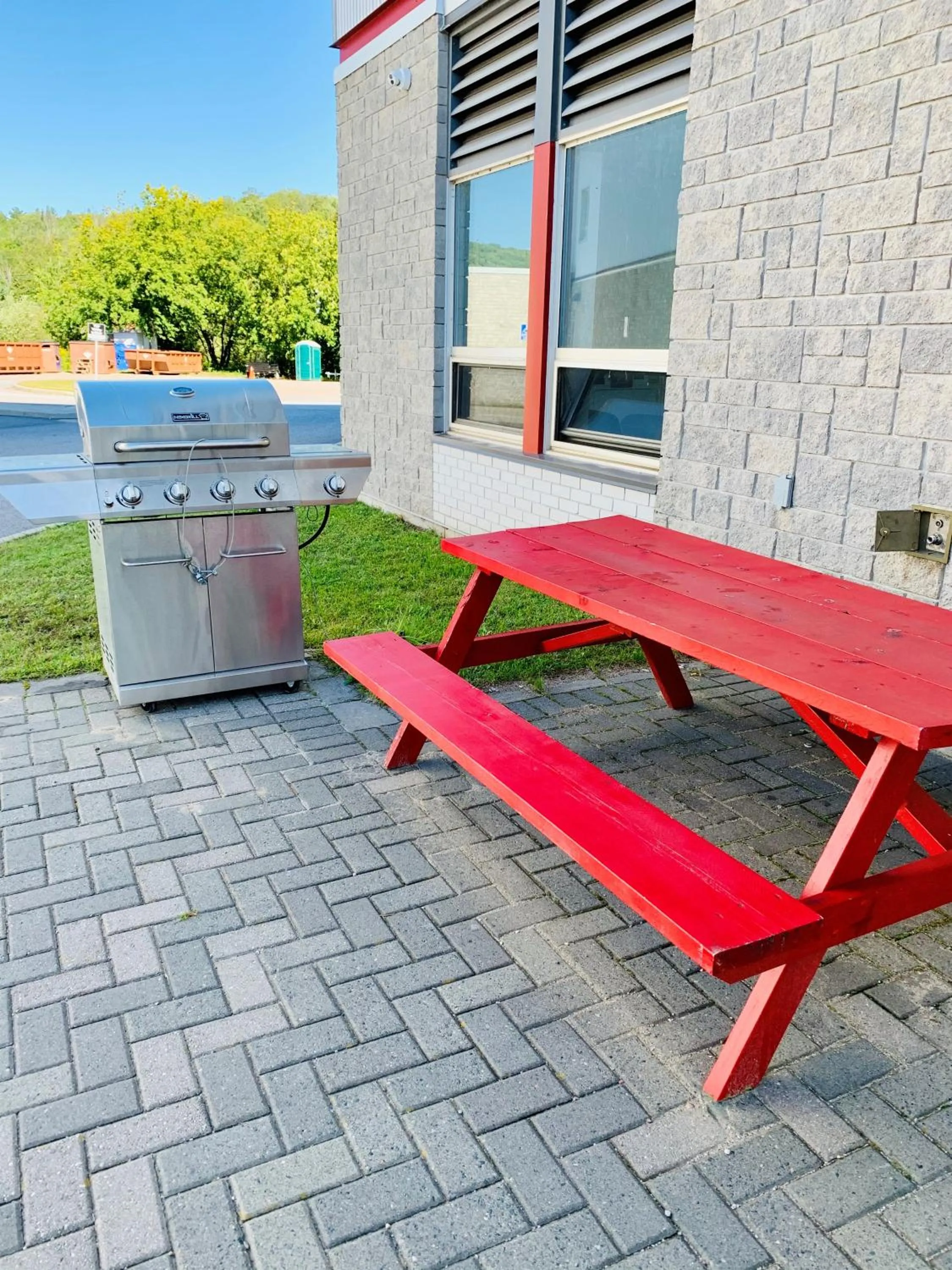 Patio in Residence & Conference Centre - North Bay