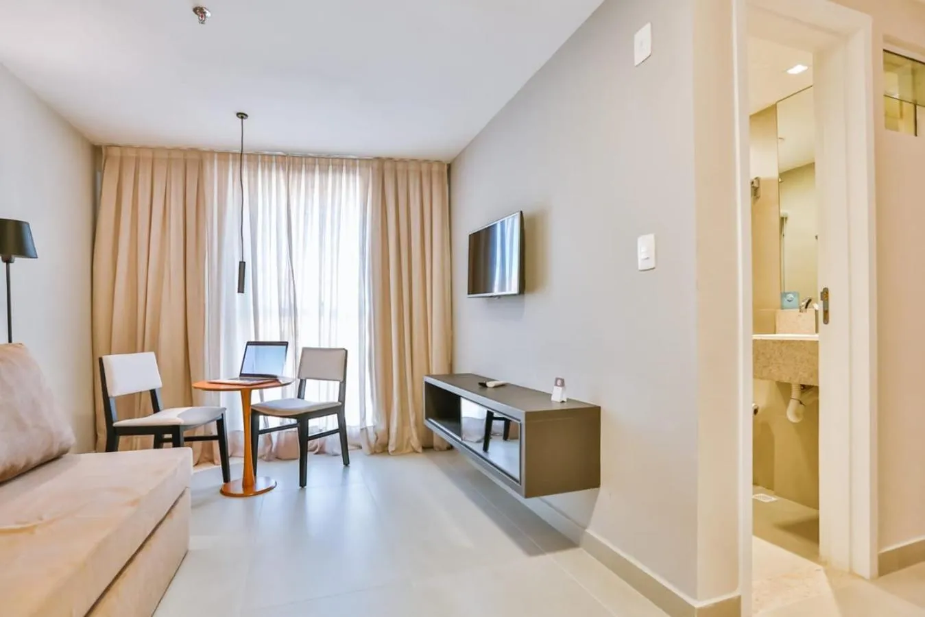 Living room in Quality Suítes João Pessoa