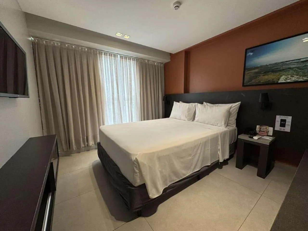 Bed in Quality Suítes João Pessoa