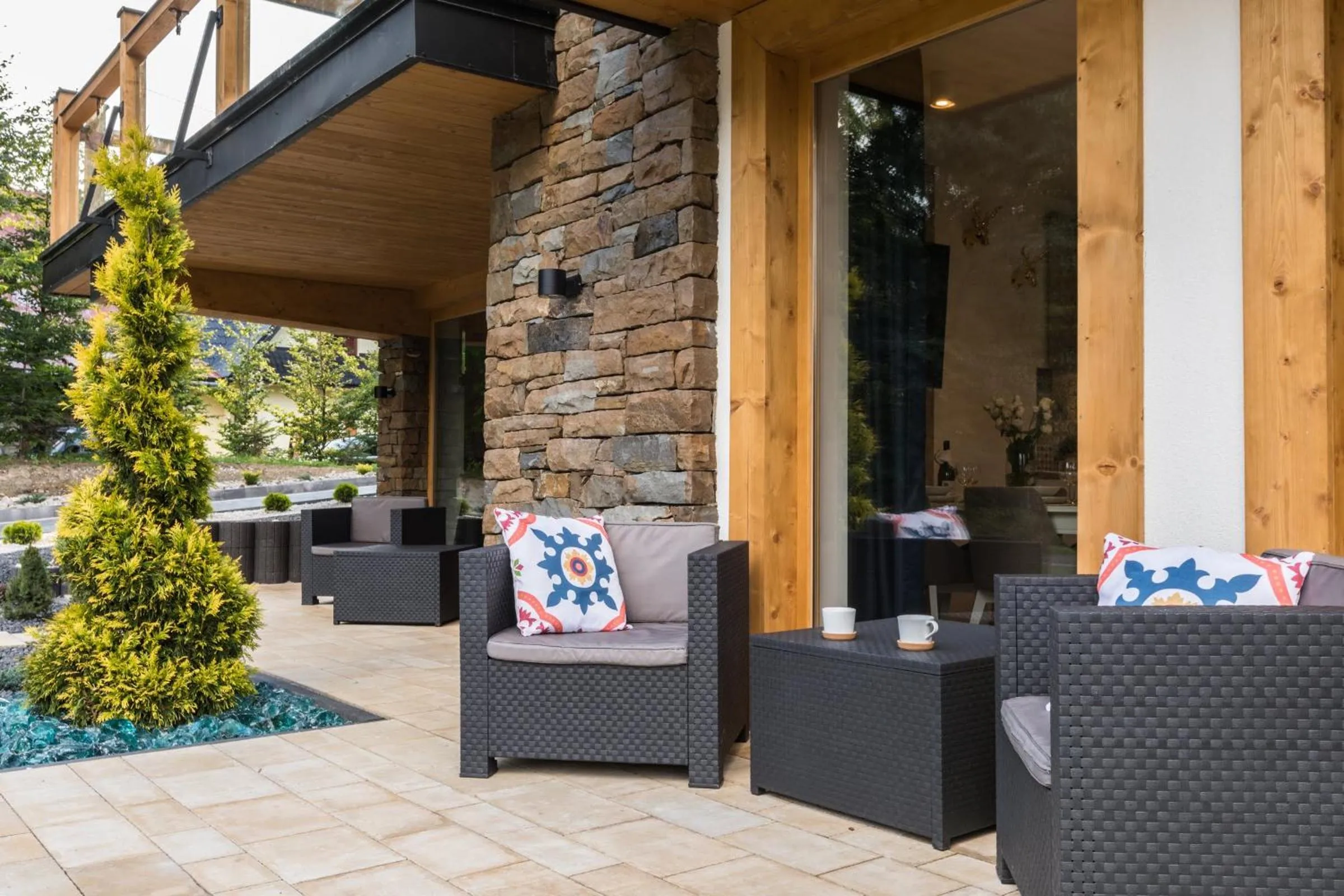 Balcony/Terrace in Rezydencja Sobiczkowa Apartamenty