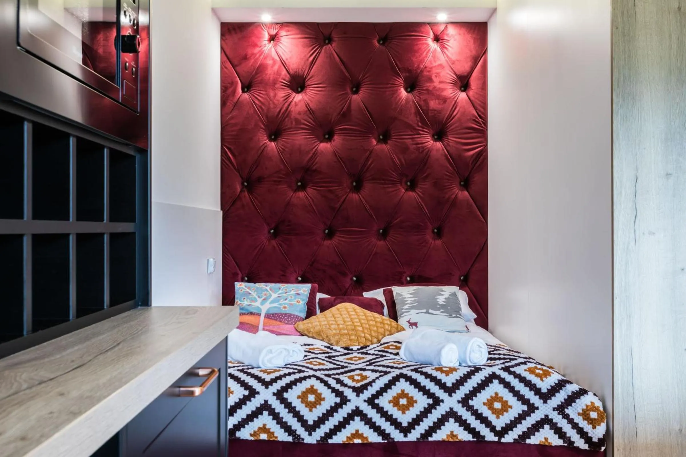 Bed in Rezydencja Sobiczkowa Apartamenty